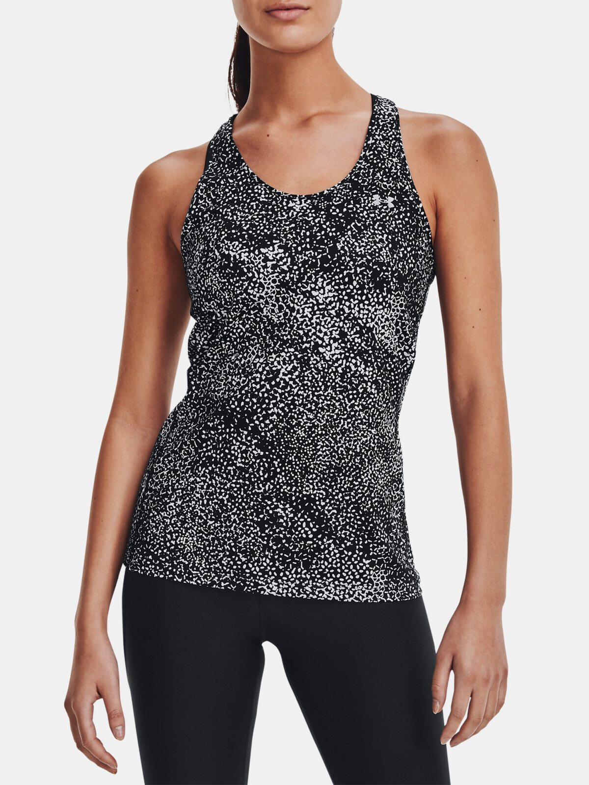 Under Armour Tank Top UA HG Armour Racer Print-BLK - Women