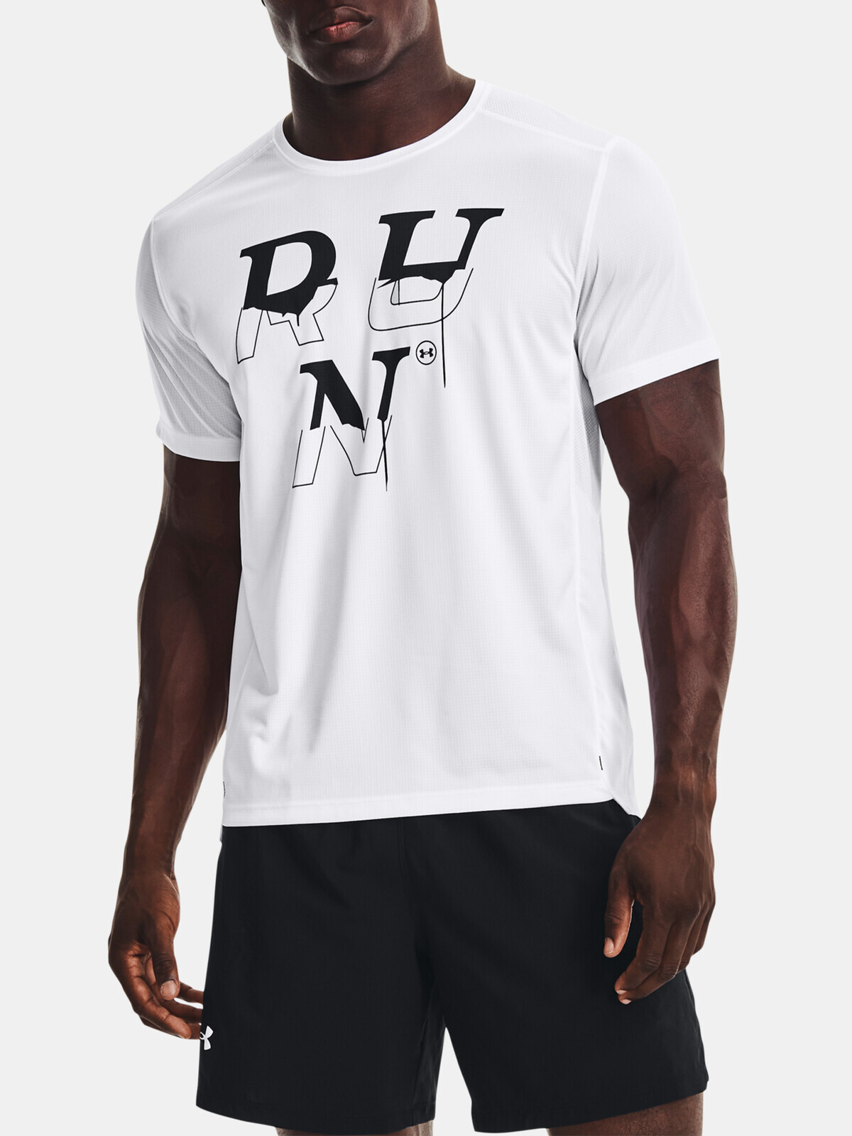 Under Armour T-Shirt UA SPEED STRIDE 2.0 TEE-WHT - Men