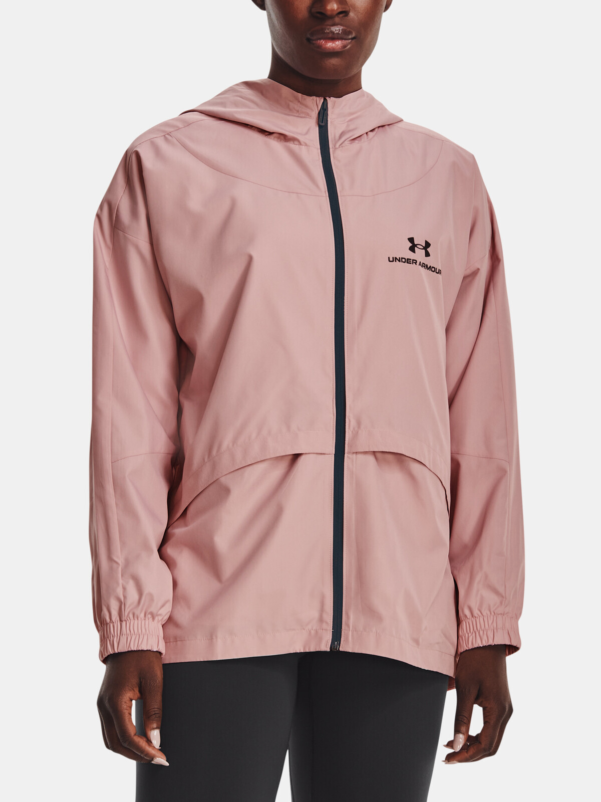 Under Armour Jacket UA Rush Woven Nov Jacket-PNK - Women