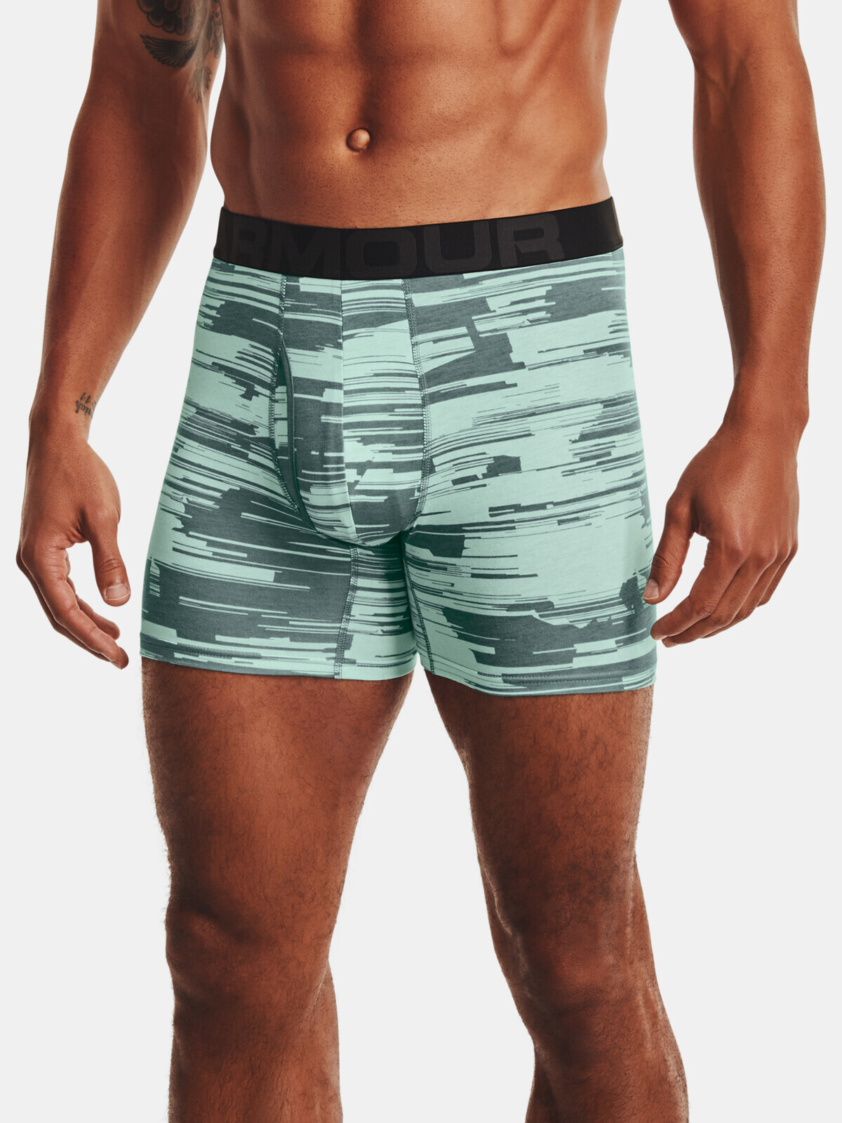 Under Armour Boxers UA CC 6in Novelty 3 Pack-BLU - Mens