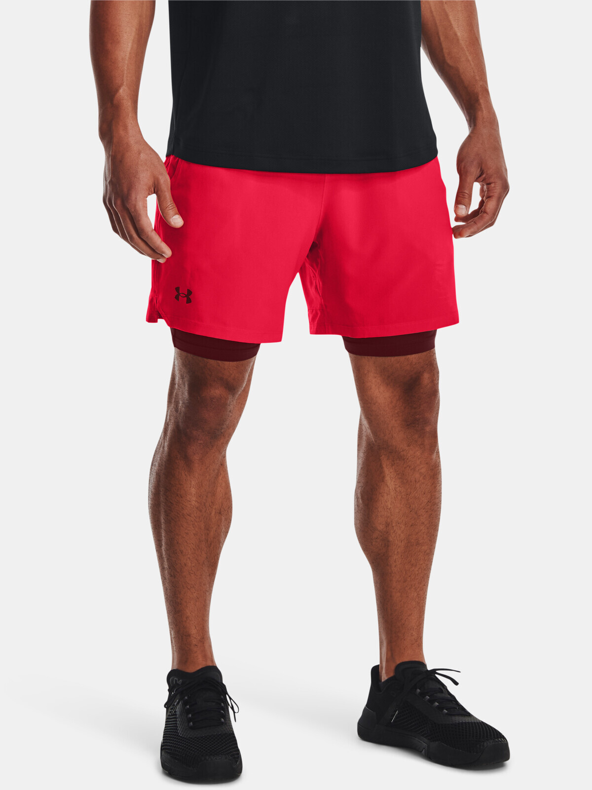 Under Armour Shorts UA Vanish Woven 2in1 Sts-RED - Mens