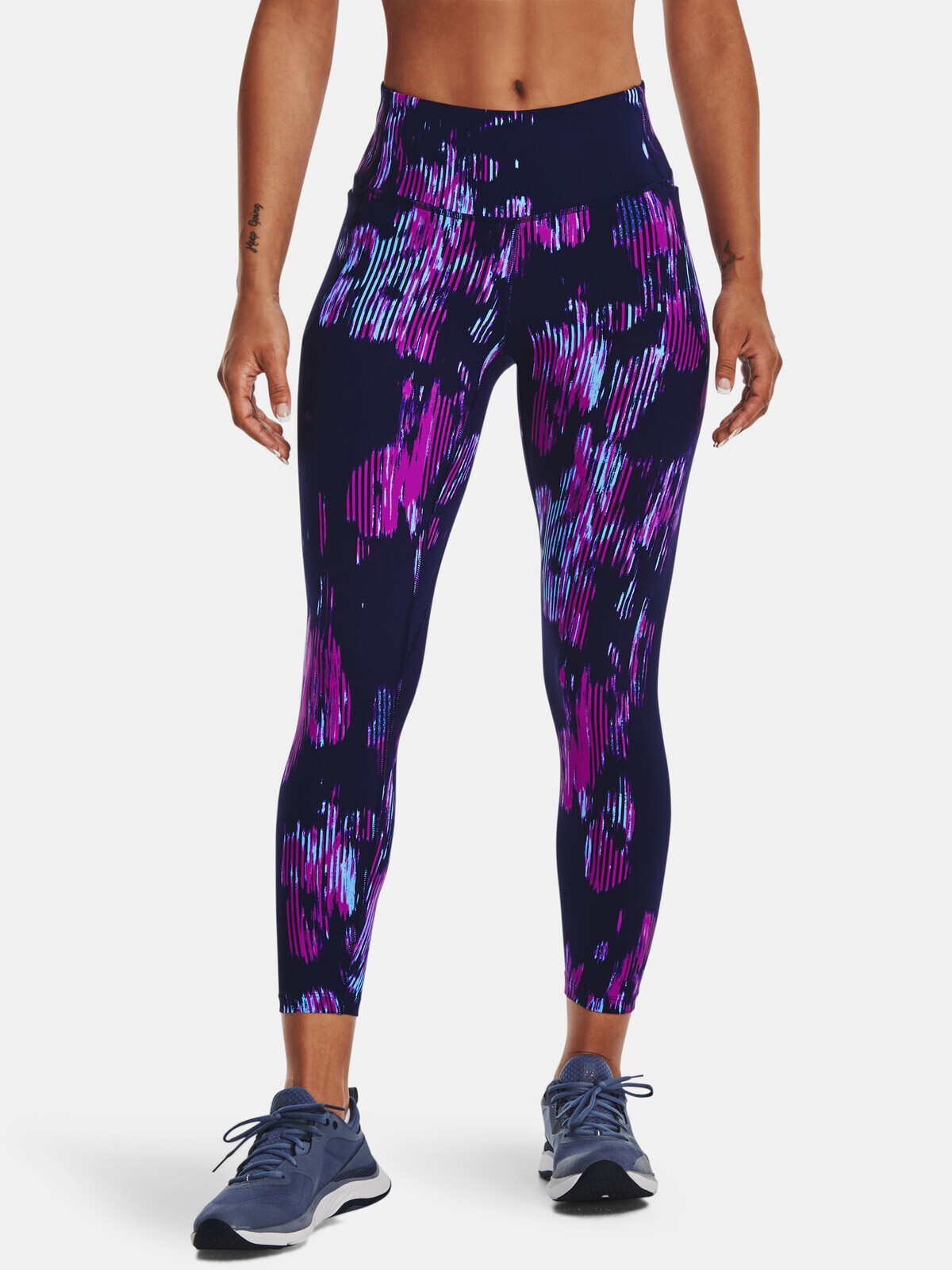 Under Armour Leggings Meridian Print Ankle Leg-NVY - Women