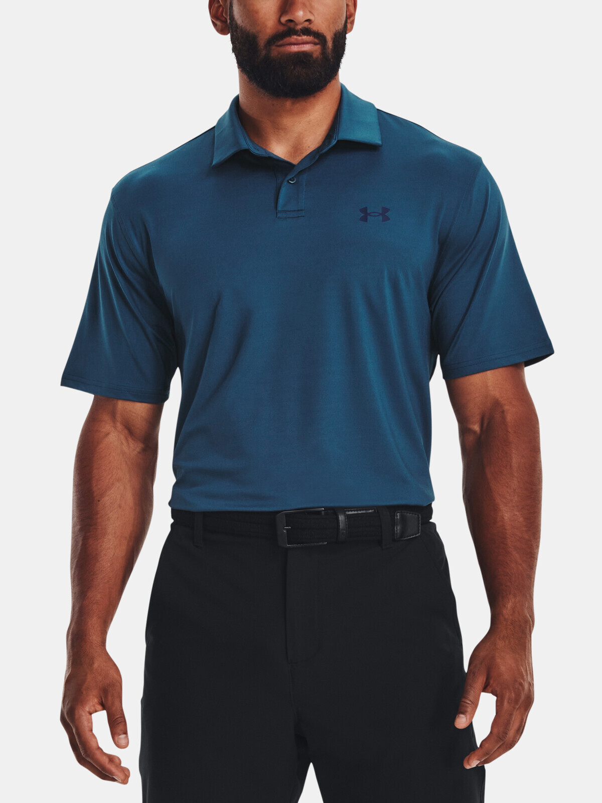 Under Armour T-Shirt UA T2G Polo-BLU - Men