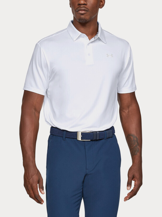 Under Armour T-Shirt Playoff Polo 2.0-WHT - Men