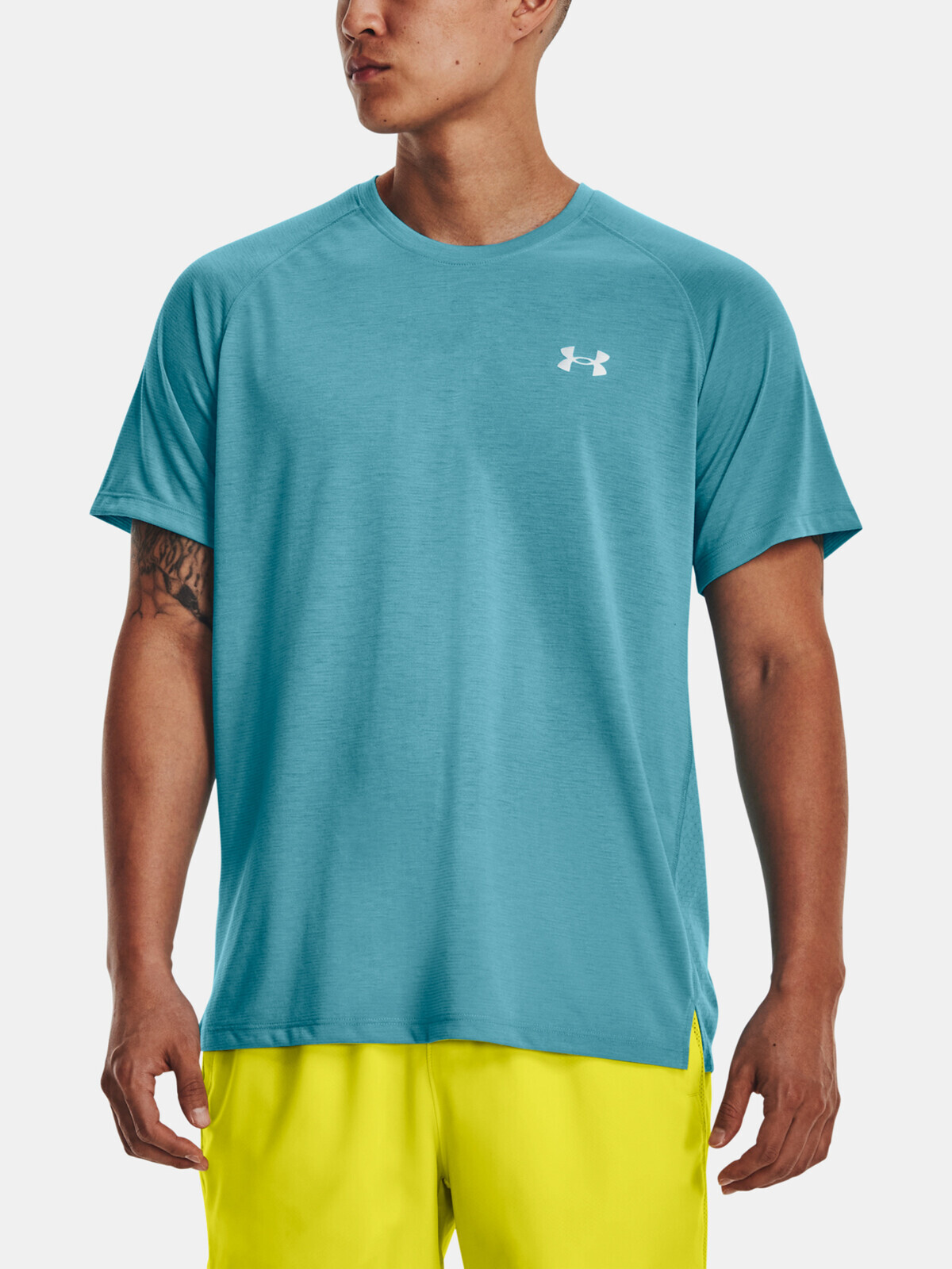 Svetlomodré športové tričko Under Armour UA STREAKER TEE