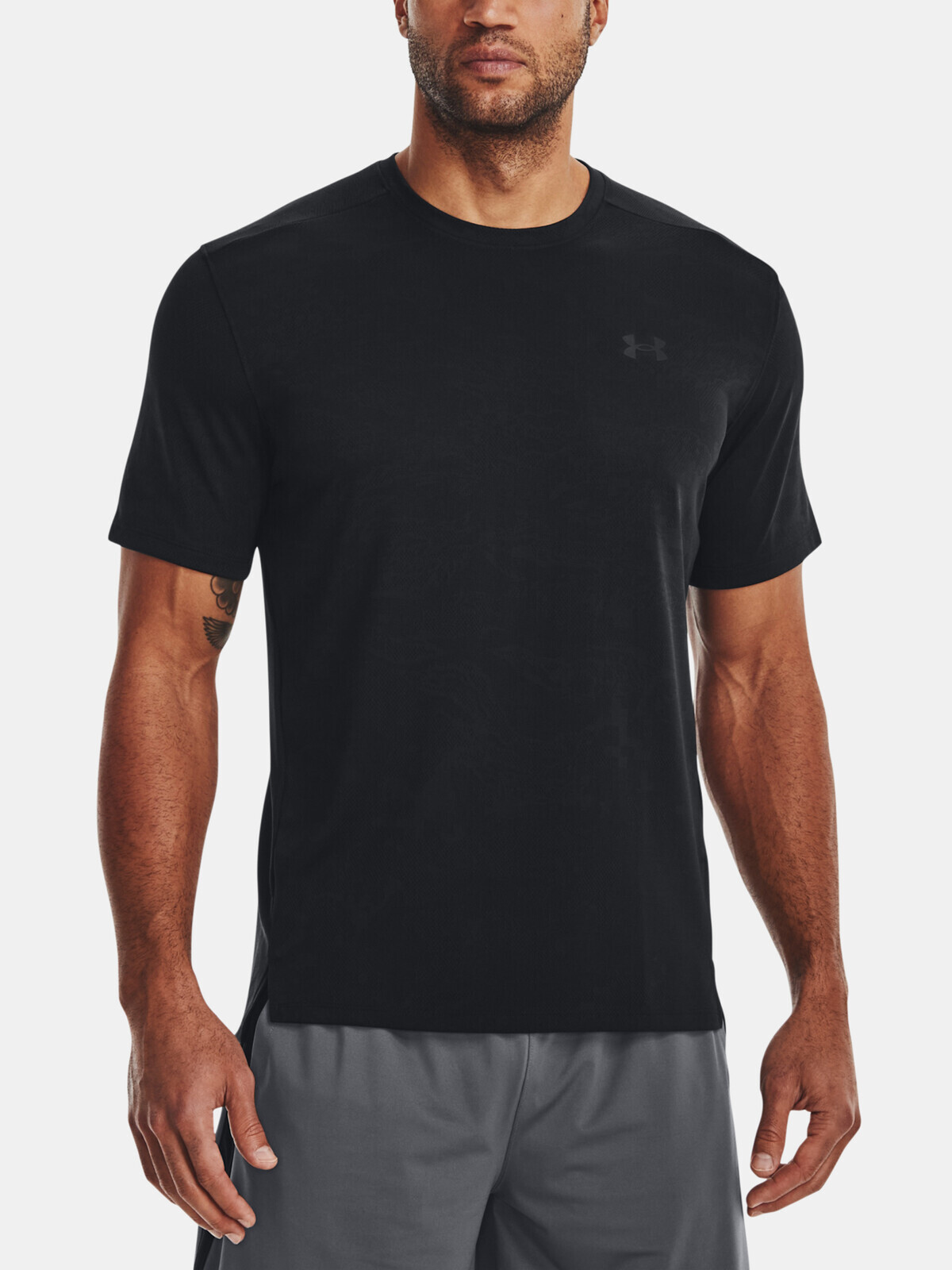 Under Armour T-Shirt UA Tech Vent Jacquard SS-BLK - Men
