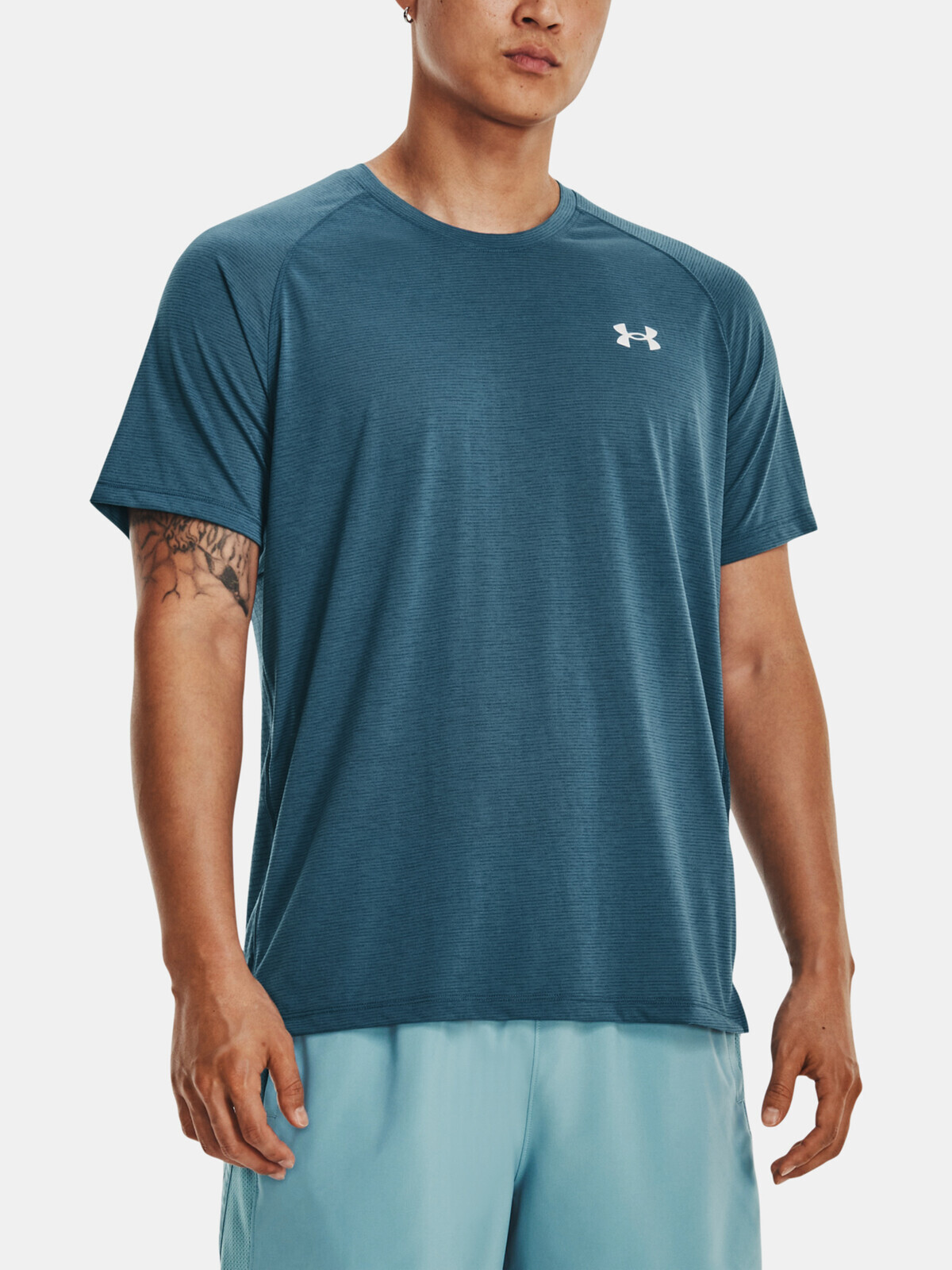 Tmavomodré športové tričko Under Armour UA STREAKER TEE