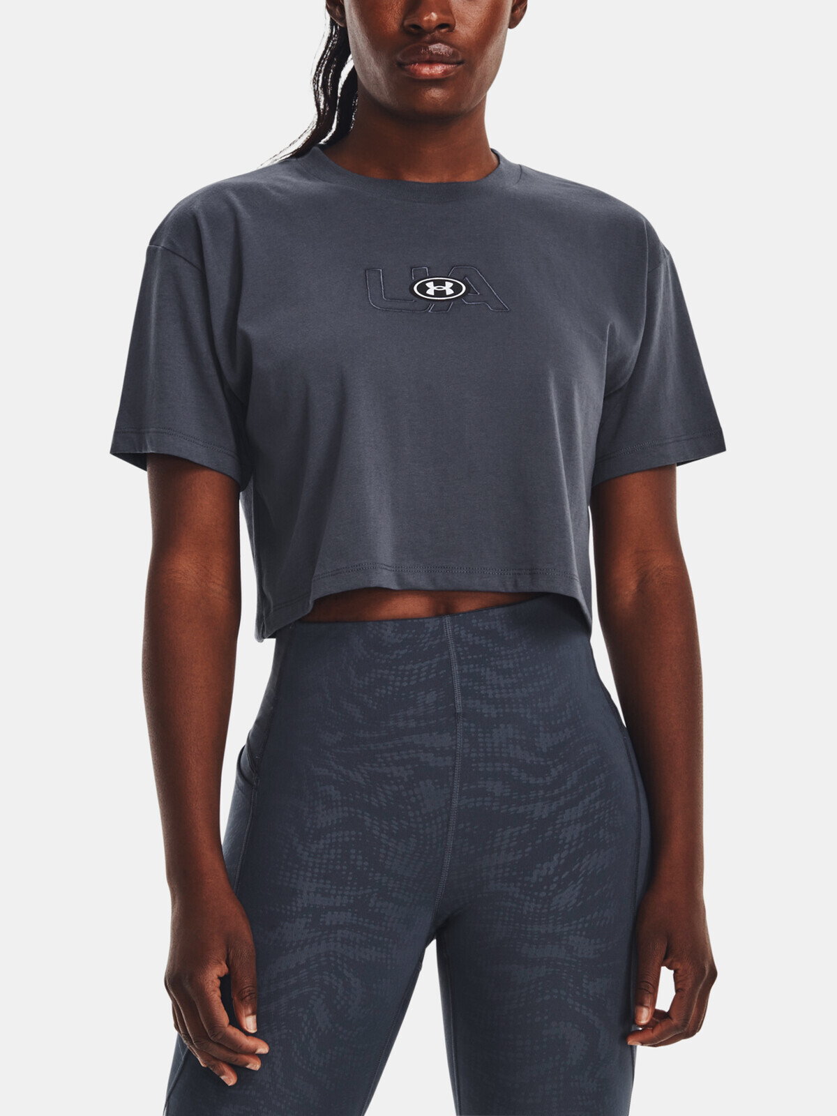 Šedé dámske športové tričko Under Armour