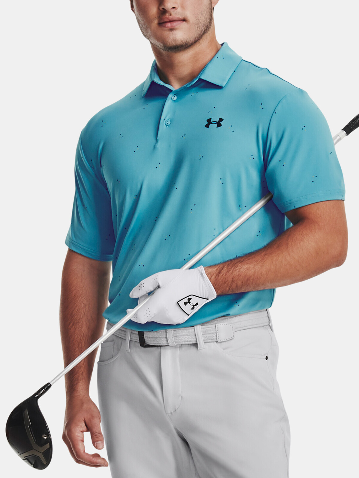 Under Armour T-Shirt UA Playoff 3.0 Printed Polo-BLU - Men