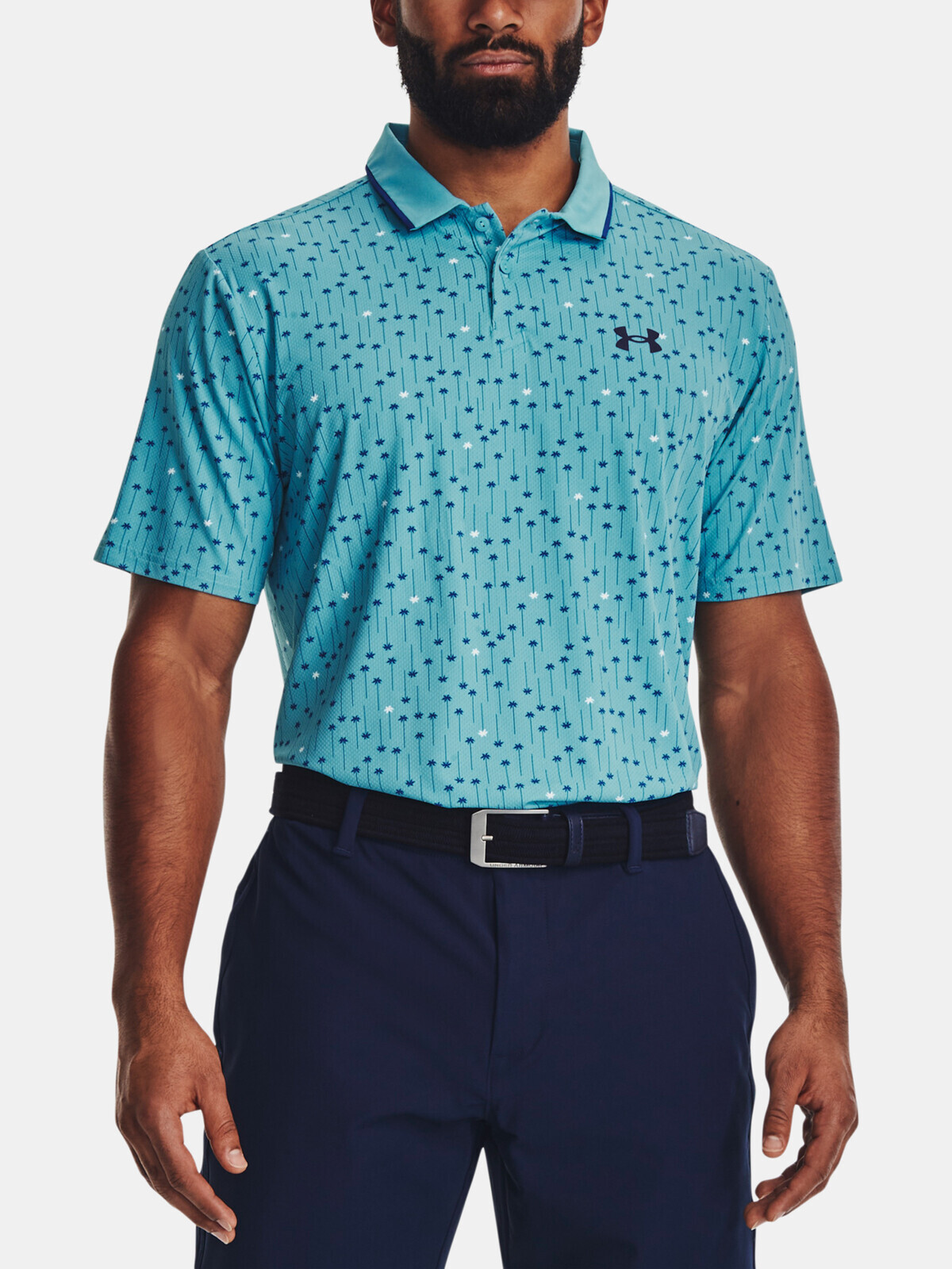 Tričká pre mužov Under Armour - tyrkysová