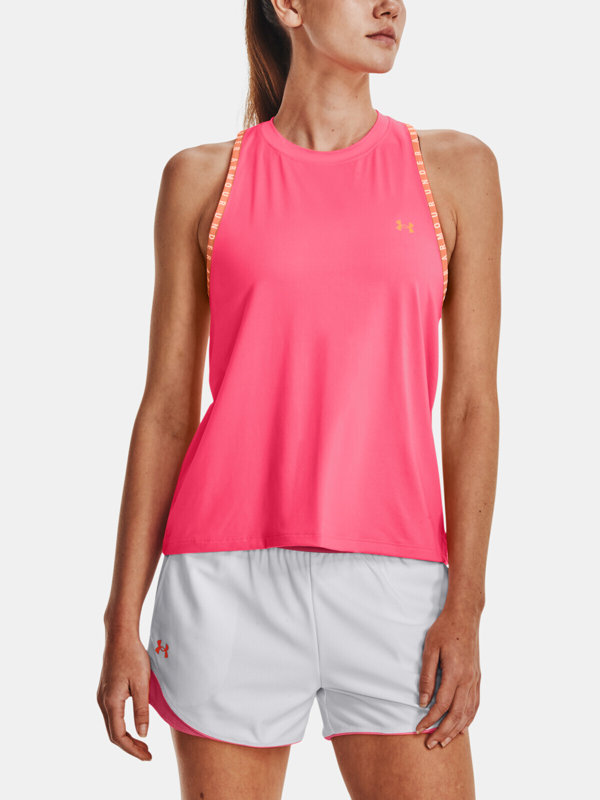 Tank Top Under Armour Knockout Novelty Tank-PNK - Women