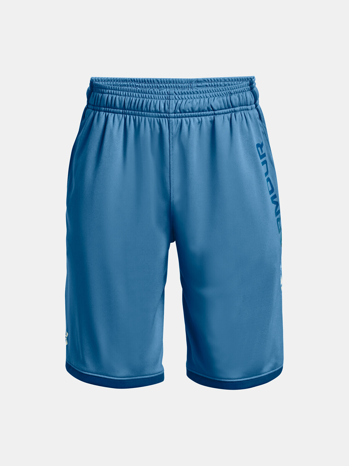 Modré chlapčenské športové kraťasy Under Armour UA Stunt 3.0 Shorts