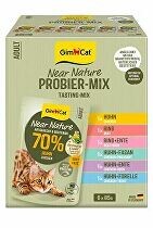 GimCat Near Nature balenie na skúšku 6 x 85 g - mix (6 druhov)