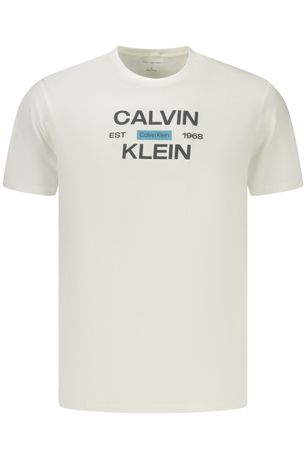Biele pánske tričko Calvin Klein
