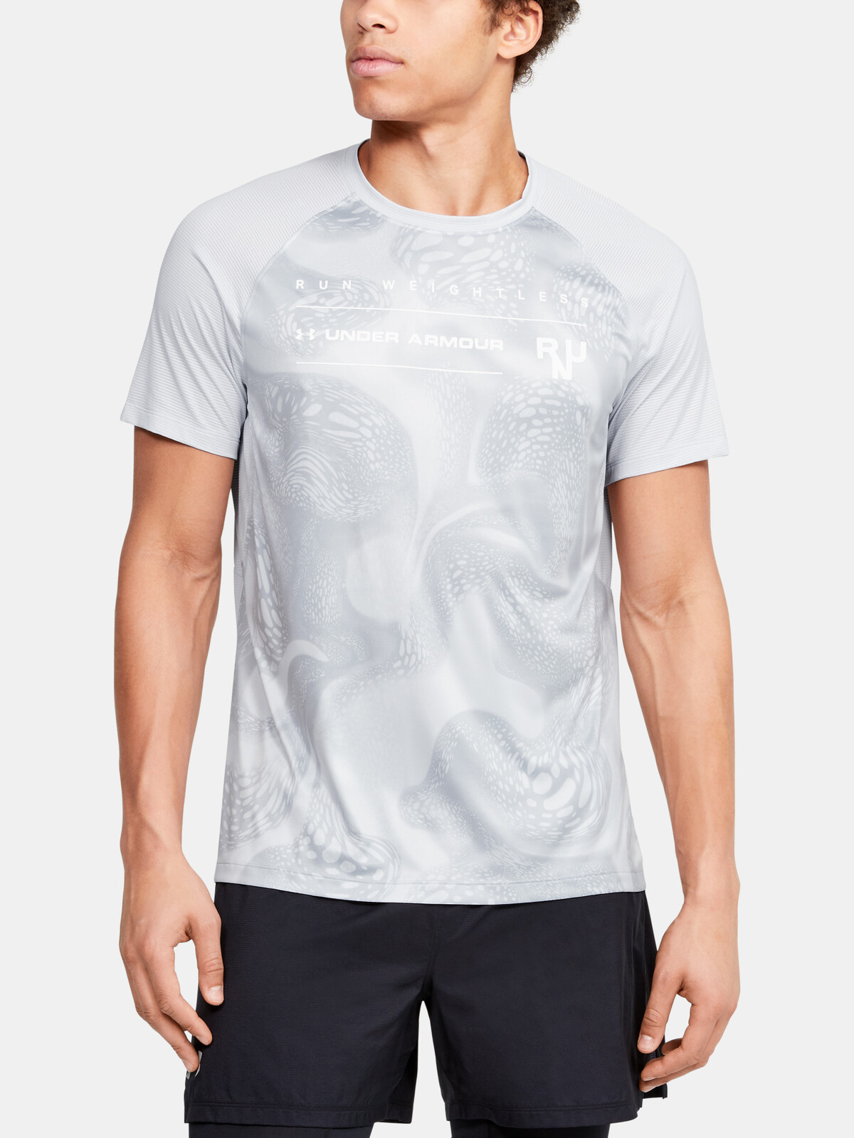 Under Armour M Qlifier Iso-Chill Weightless Shor T-Shirt - Mens