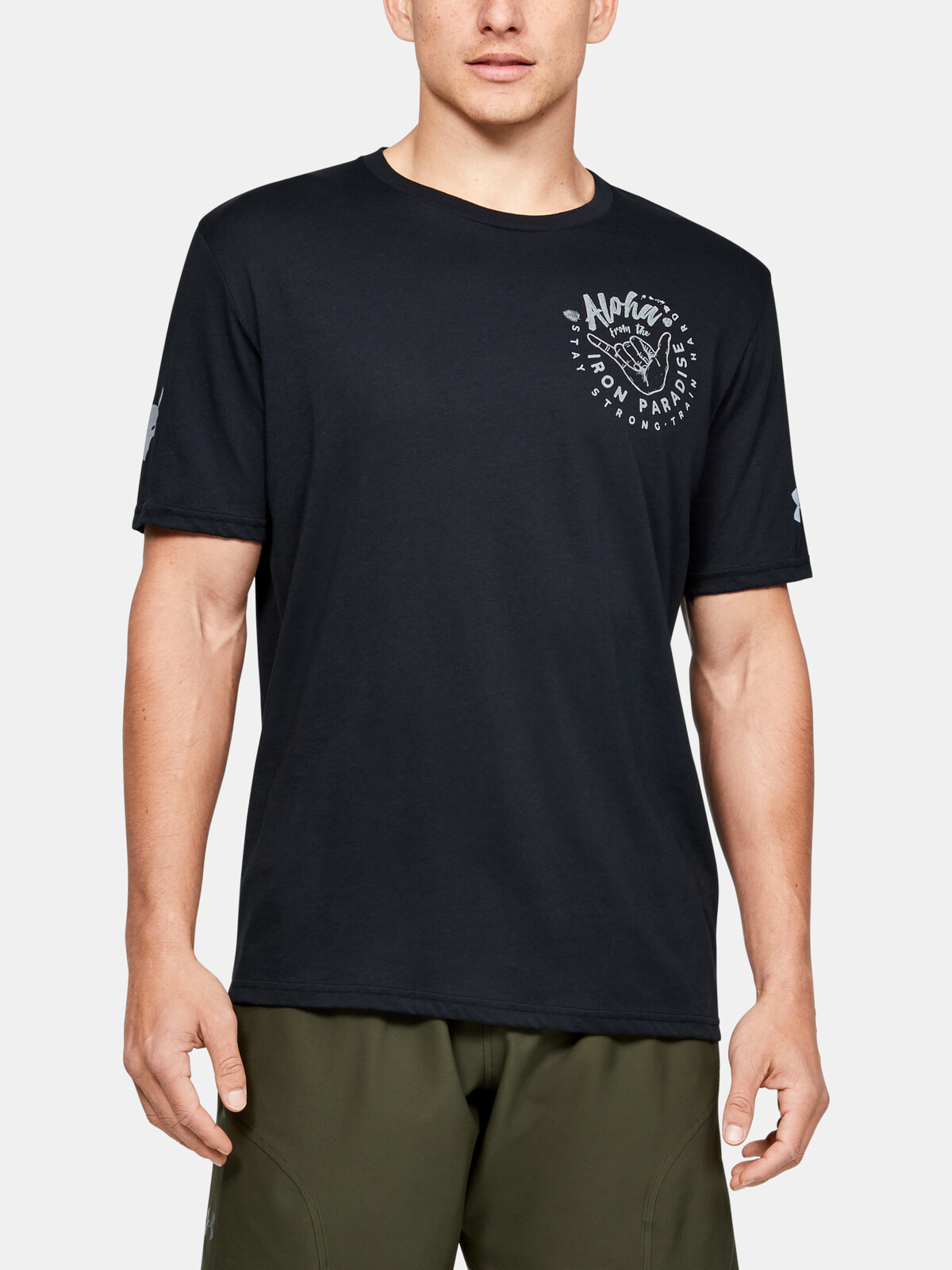 Under Armour Project Rock Iron Paradise Ss T-Shirt - Mens