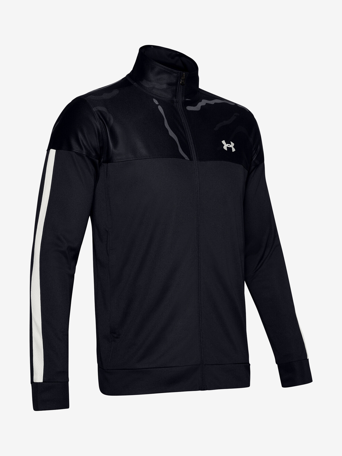 Under Armour Sweatshirt Sportstyle Pique Printed Track Jacket - Mens