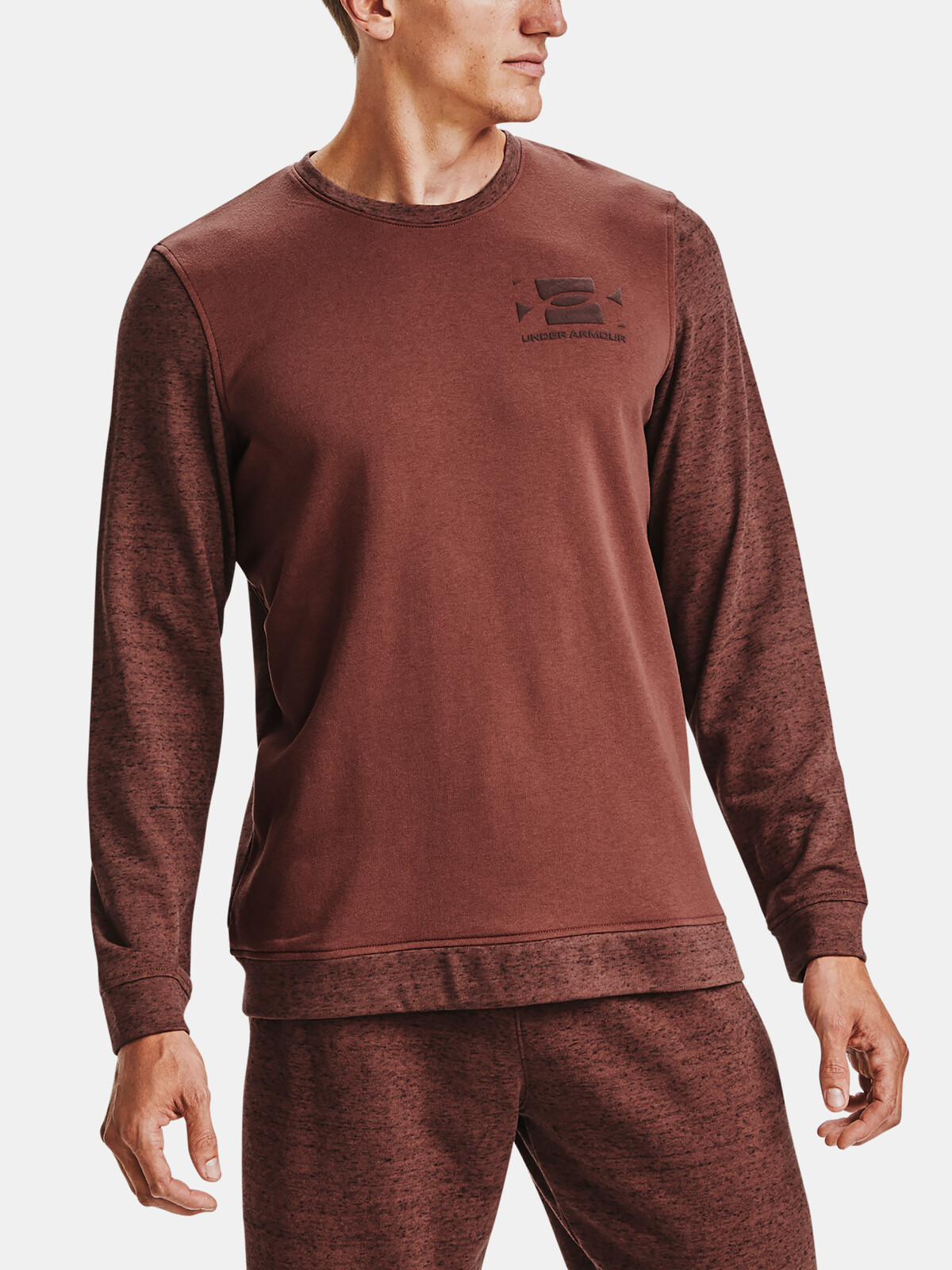 Under Armour Sportstyle Sweatshirt Terry KO Crew - Mens