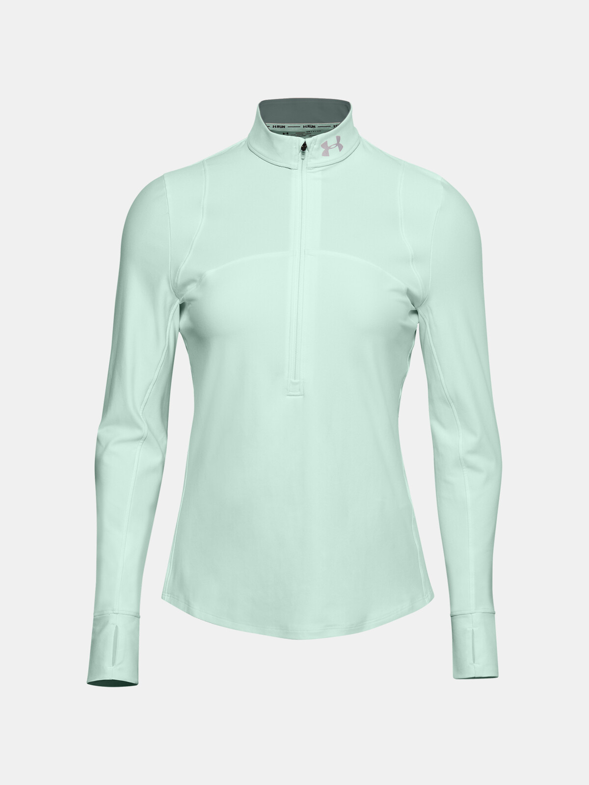 Under Armour Sweatshirt UA Qualifier Half Zip-BLU - Ladies
