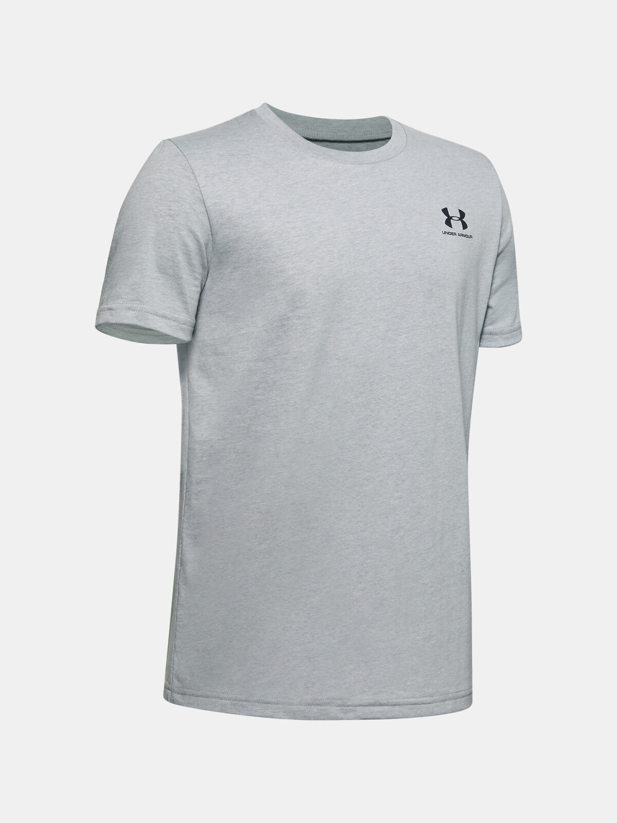 Under Armour T-Shirt Sportstyle Left Chest SS-GRY - Boys