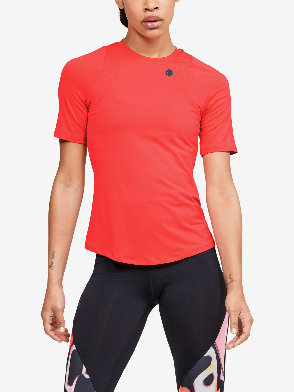 Under Armour T-Shirt Rush SS-RED - Women's