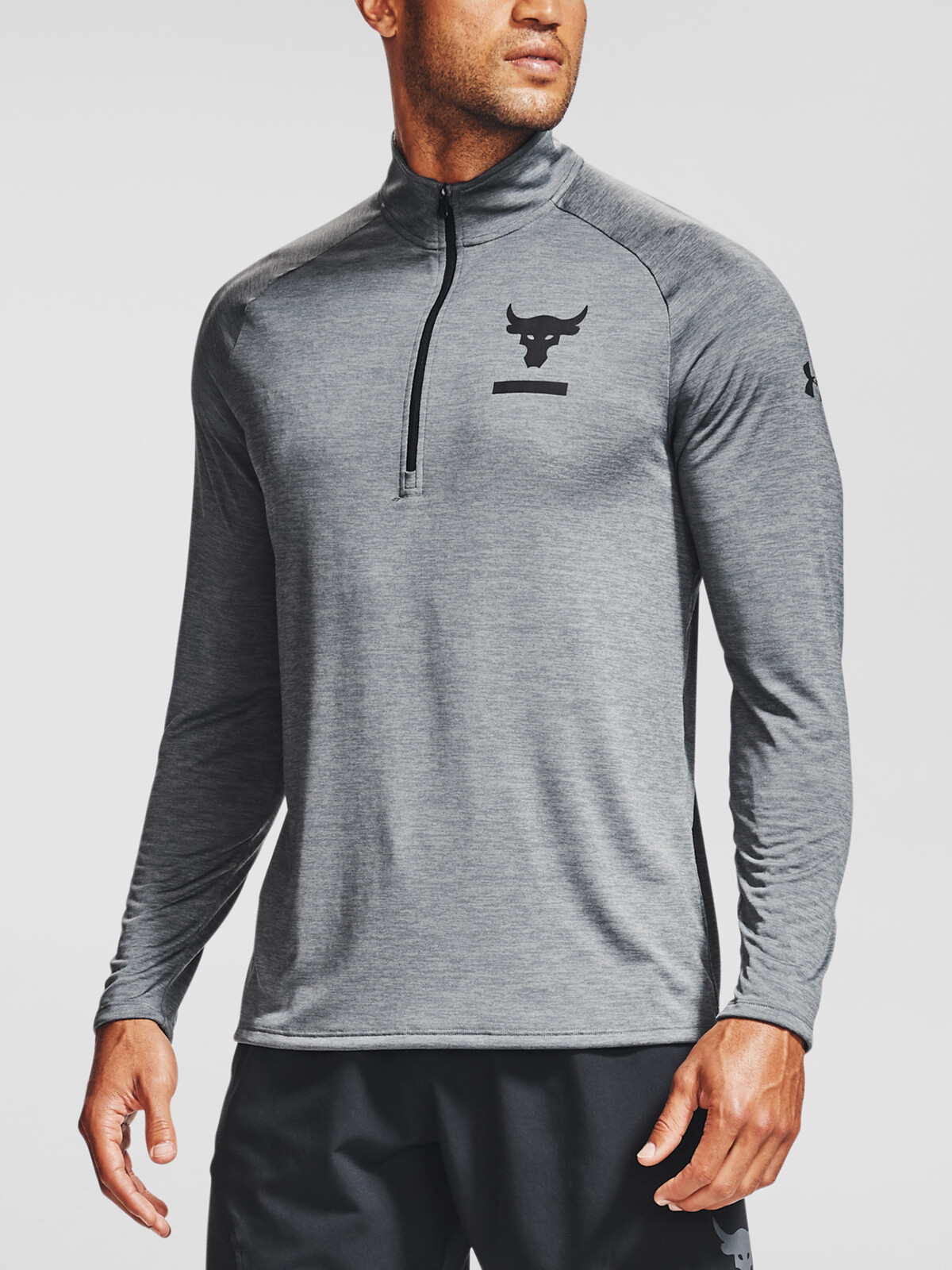 Under Armour T-Shirt PJT ROCK TECH 1/2 ZIP - Mens