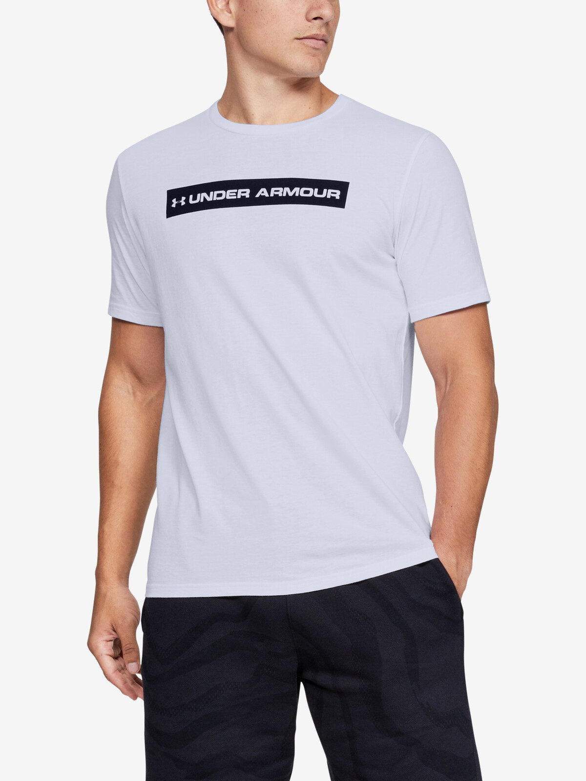 Under Armour T-Shirt ORIGINATORS BAR SS-WHT - Men's