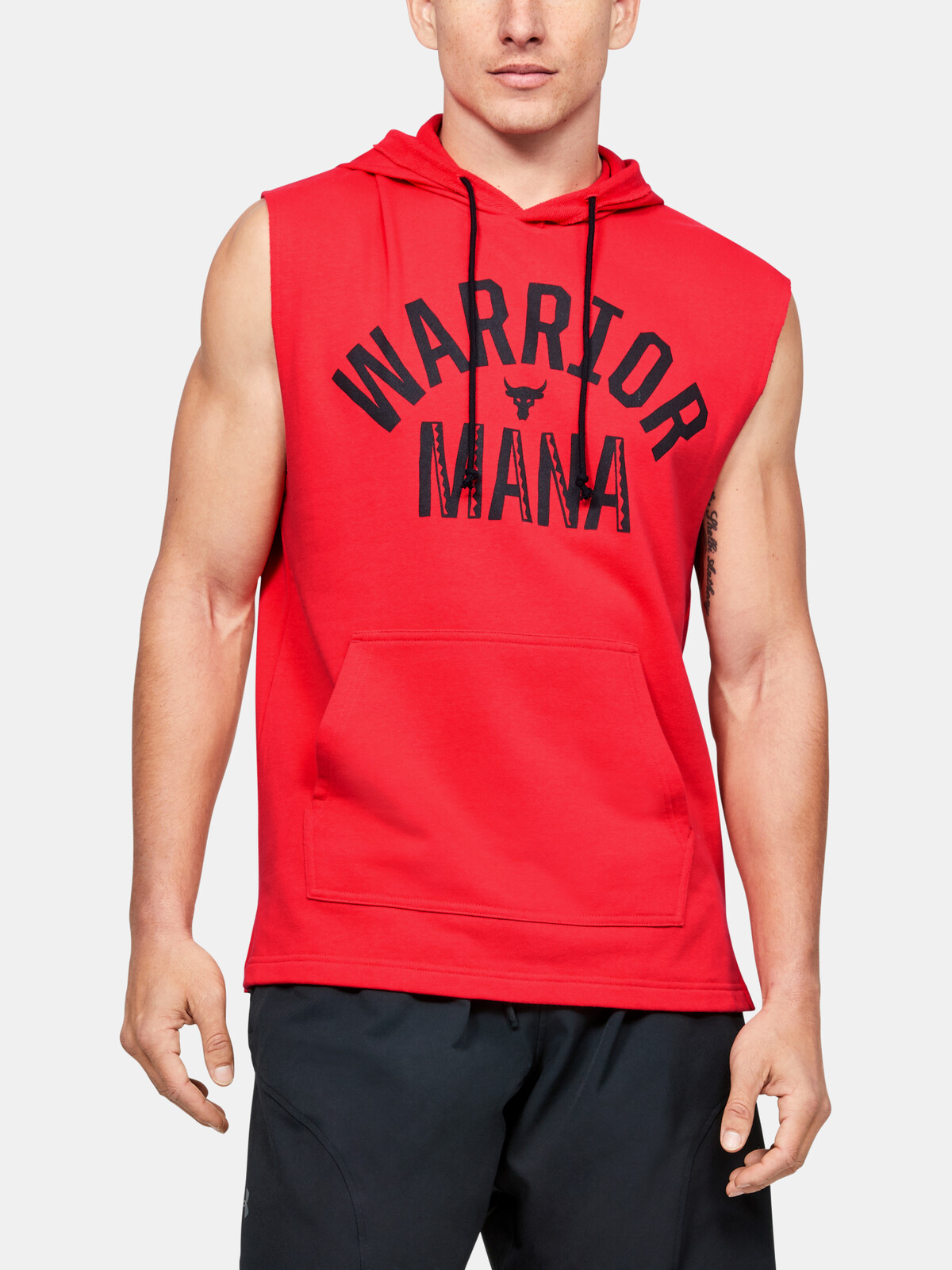 Under Armour Sleeveless Sweatshirt Pjt Rock Terry Sl Hoodie - Mens