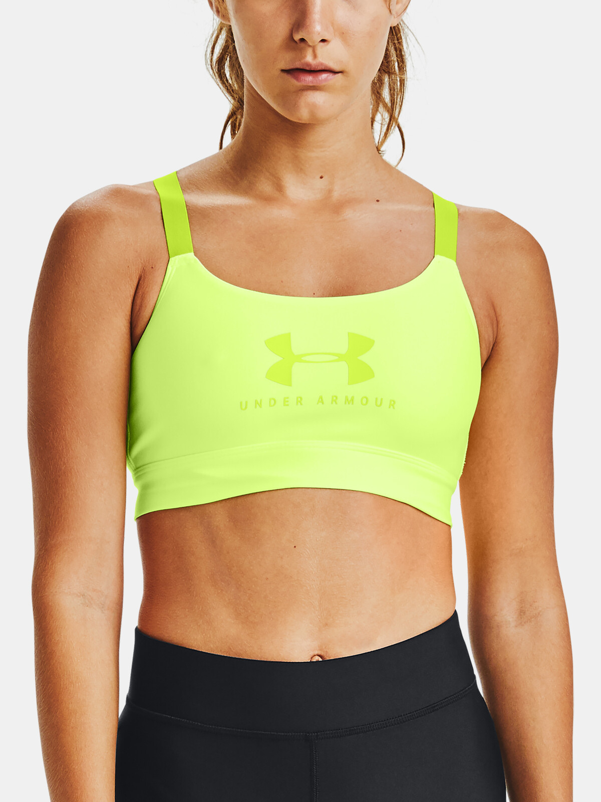 Under Armour Sports Bra Armour Mid Sportstyle Graphic - Ladies