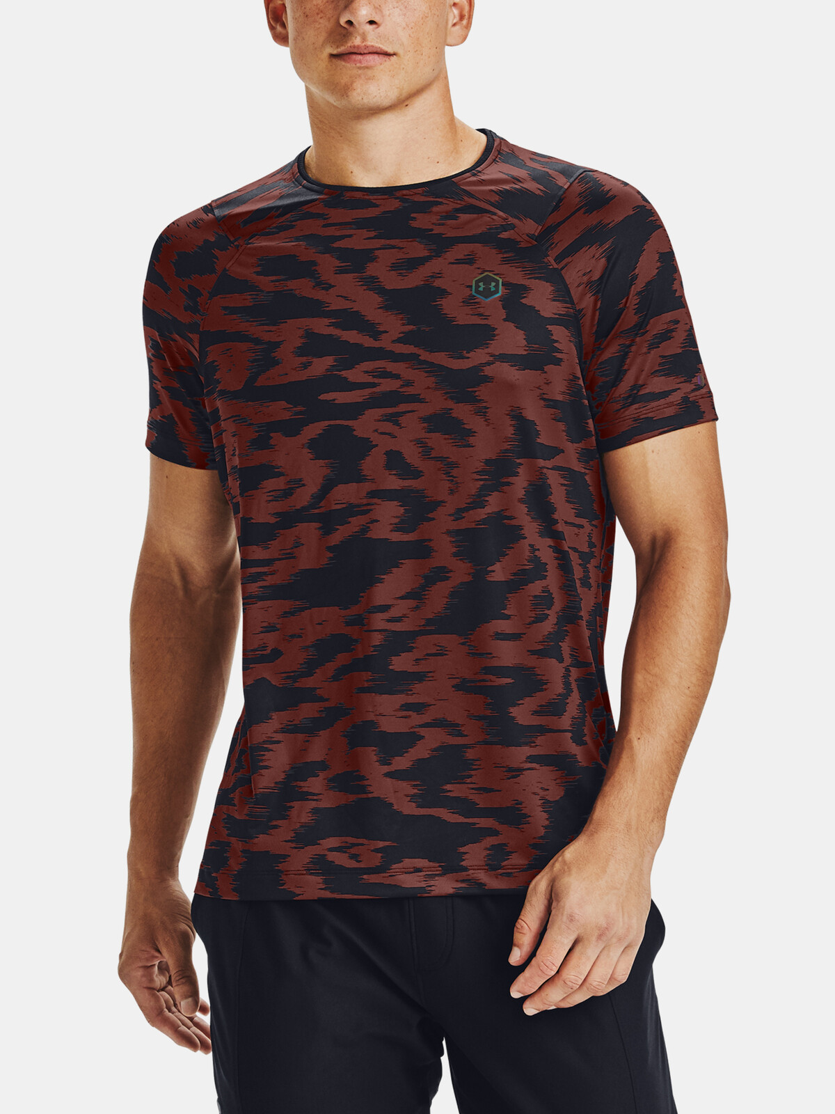 Under Armour T-Shirt Rush HG Surge SS - Mens