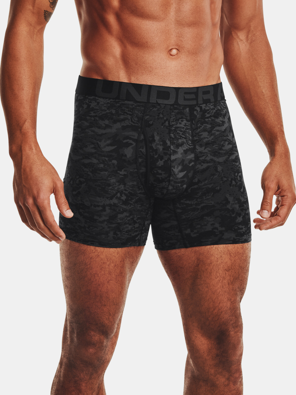 Under Armour Boxer Shorts UA CC 6in Novelty 3 Pack-BLK - Mens