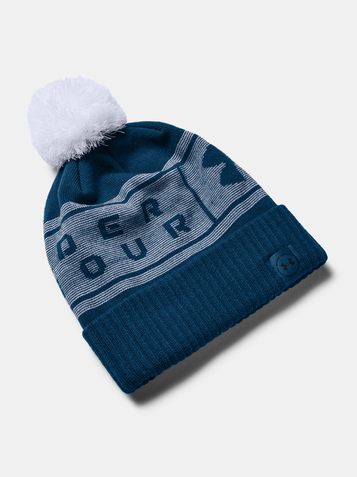 Under Armour Big Logo Pom Beanie - Men's