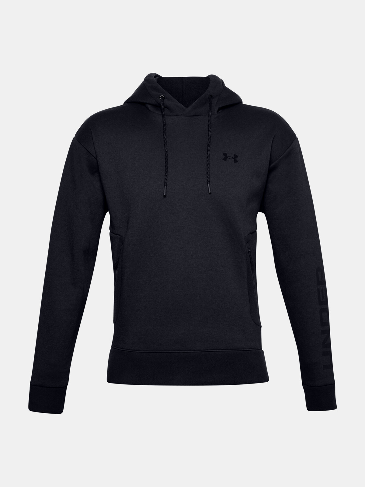 Under Armour UA Recover Fleece Hoodie-BLK - Mens
