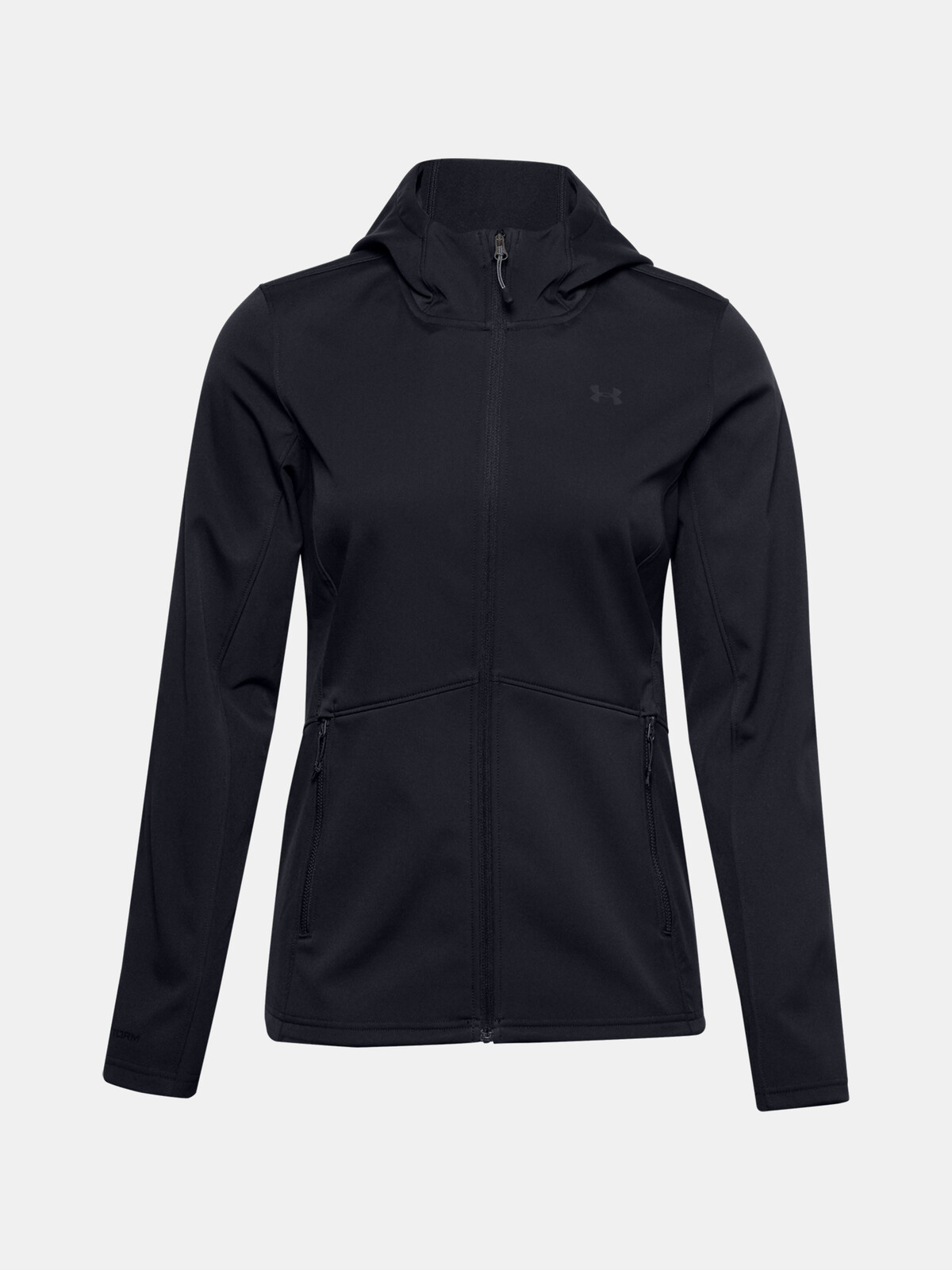 Under Armour Jacket UA CGI Shield Hooded FZ-BLK - Ladies