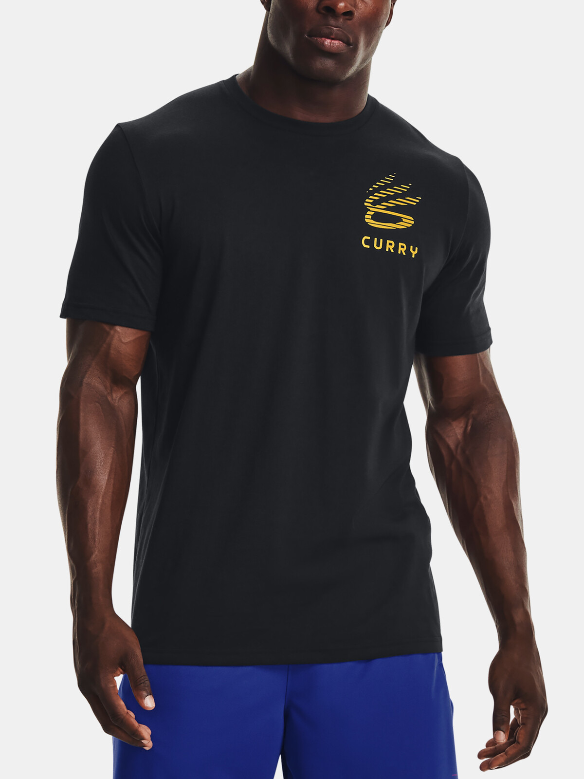 Under Armour T-Shirt CURRY XL TEE-BLK - Men's