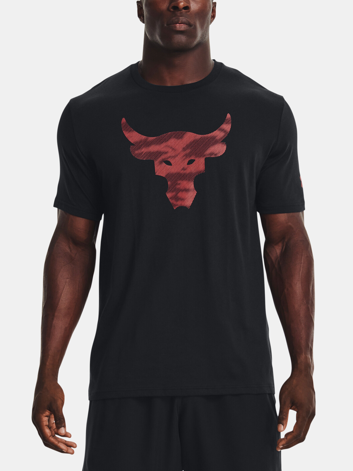 Under Armour UA Pjt Rock Brahma Bull SS-BLK T-Shirt - Mens