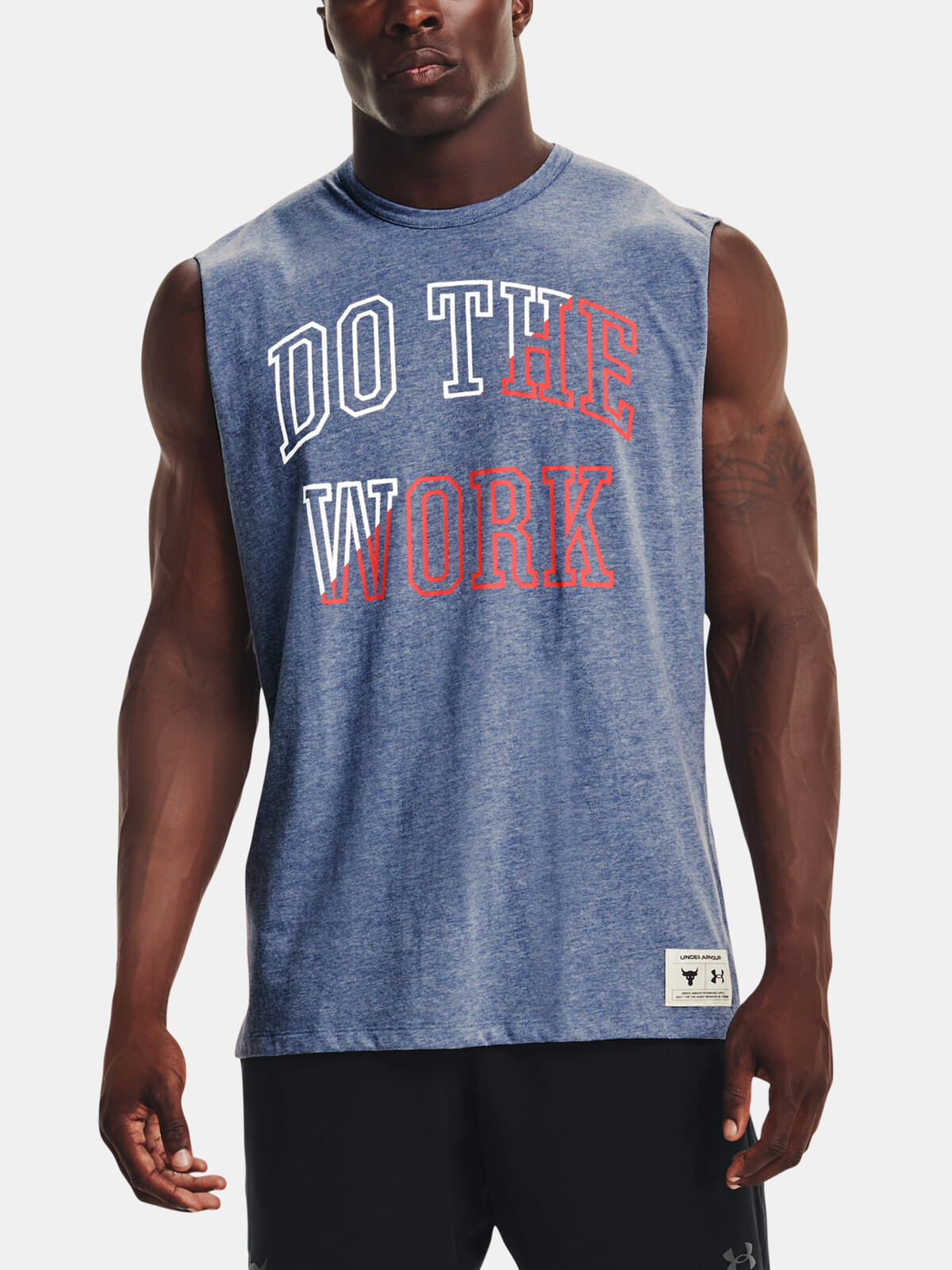 Under Armour Tank Top UA Pjt Rck Show The Work SL-BLU - Mens