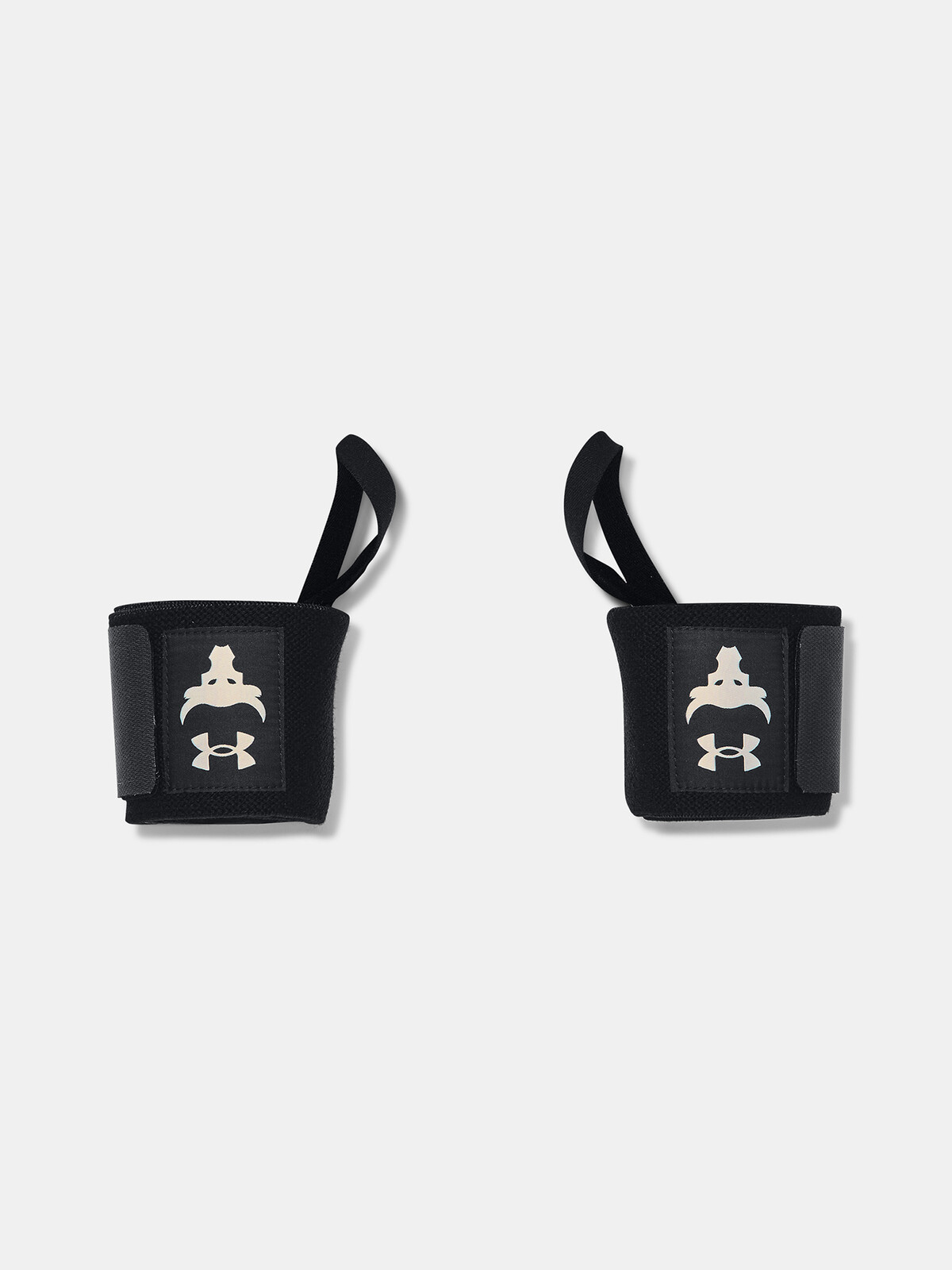 Under Armour UA Project Rock Wrist Wraps-BLK Wrist Straps - Unisex