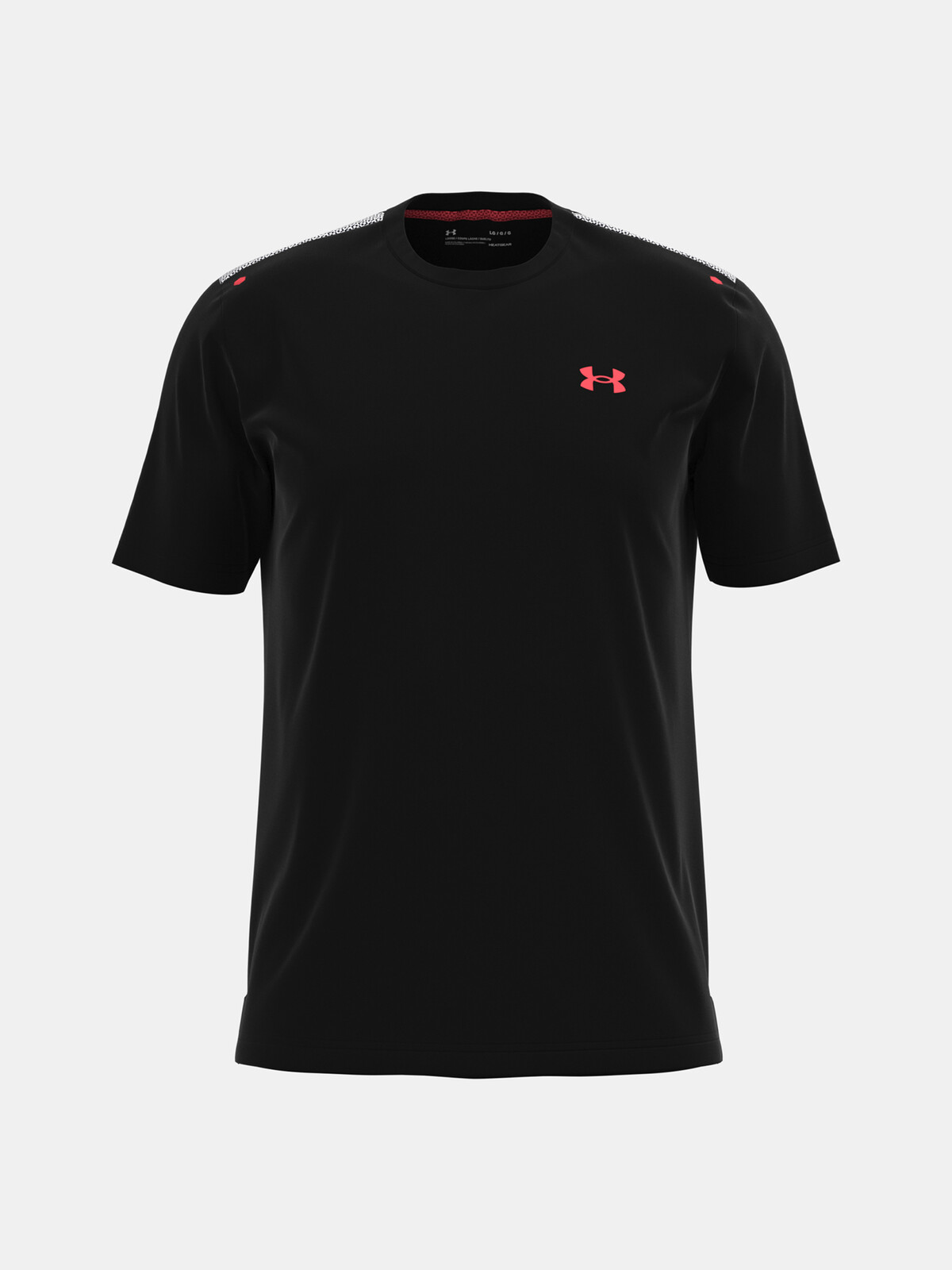 Under Armour T-Shirt UA RUSH ENERGY GEO SS-BLK - Mens
