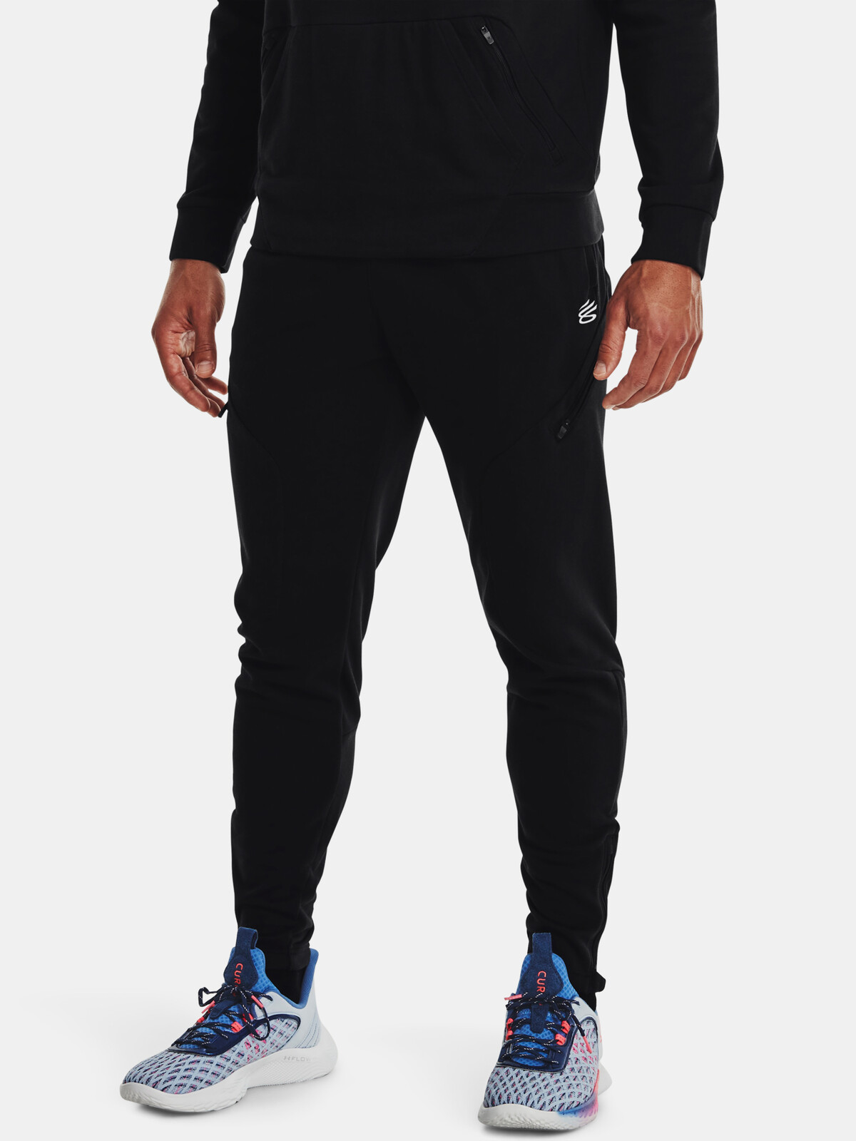 Under Armour Sweatpants CURRY JOGGER-BLK - Men's