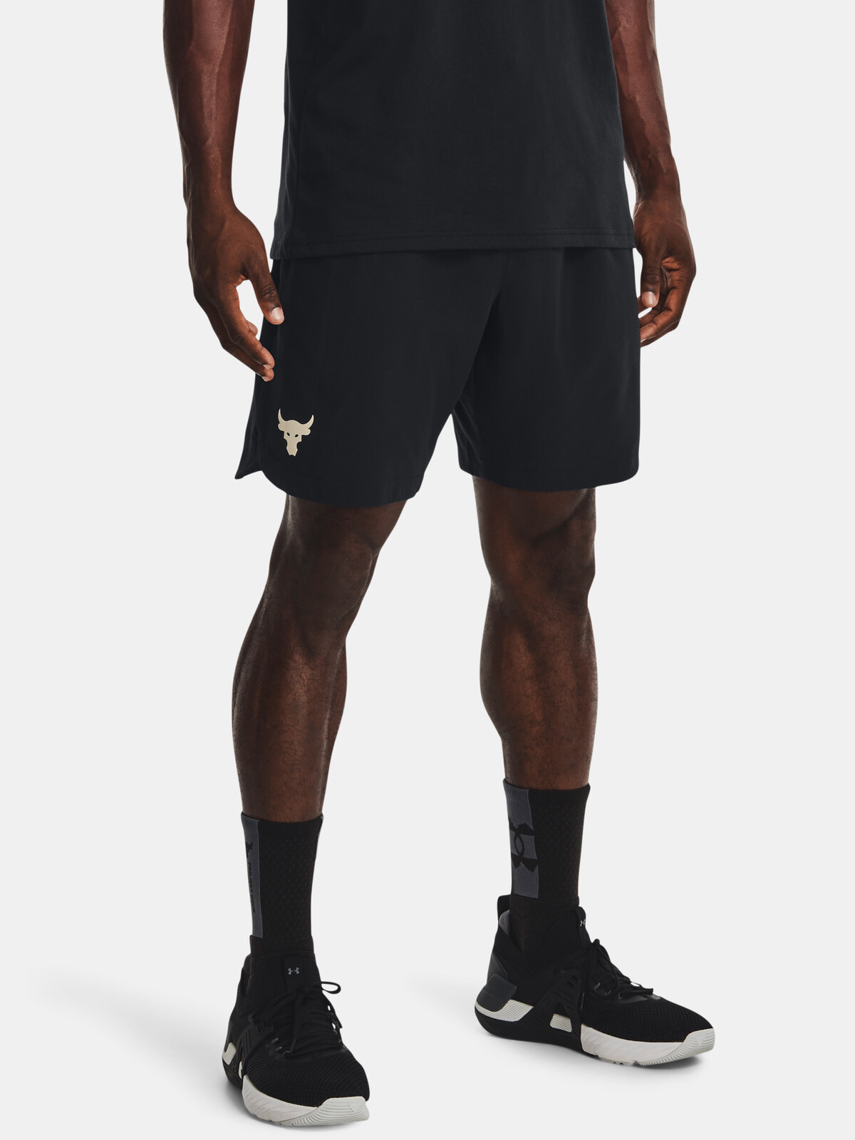 Under Armour Shorts UA Pjt Rock Woven Shorts-BLK - Mens