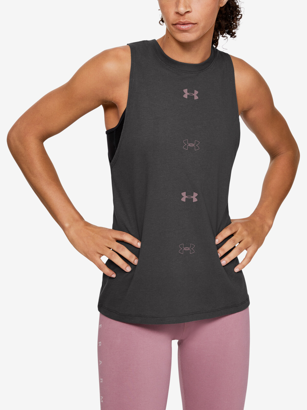 Under Armour Tank Top Graphic Muscle Sl 6M - Women's