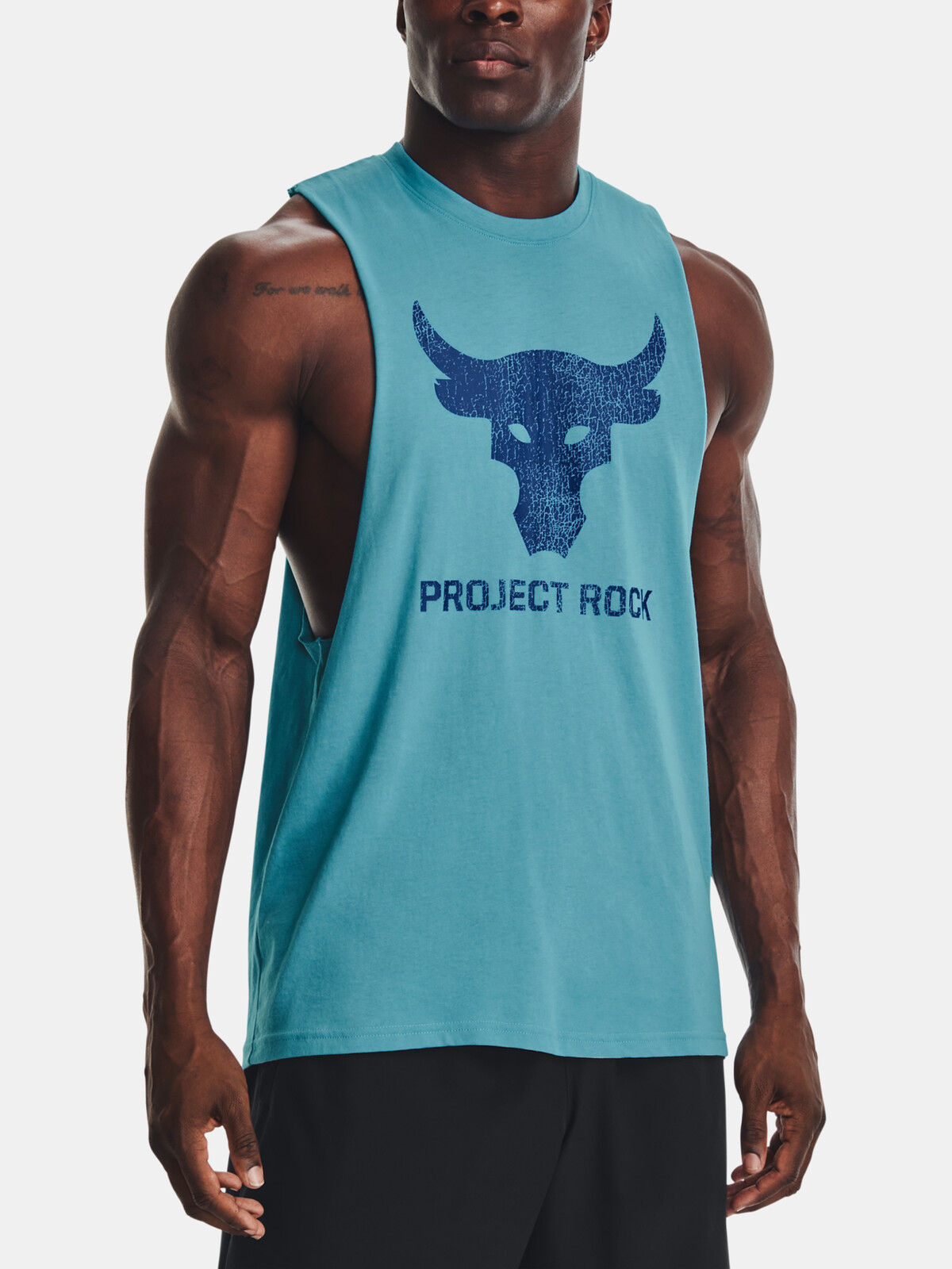 Under Armour Tank Top UA PJT ROCK BRAHMA BULL TANK-BLU - Mens