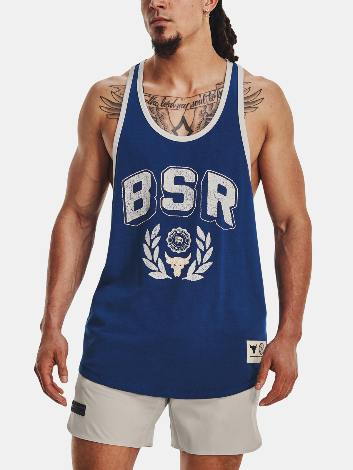 Under Armour Tank Top UA PJT ROCK BSR TANK-BLU - Mens