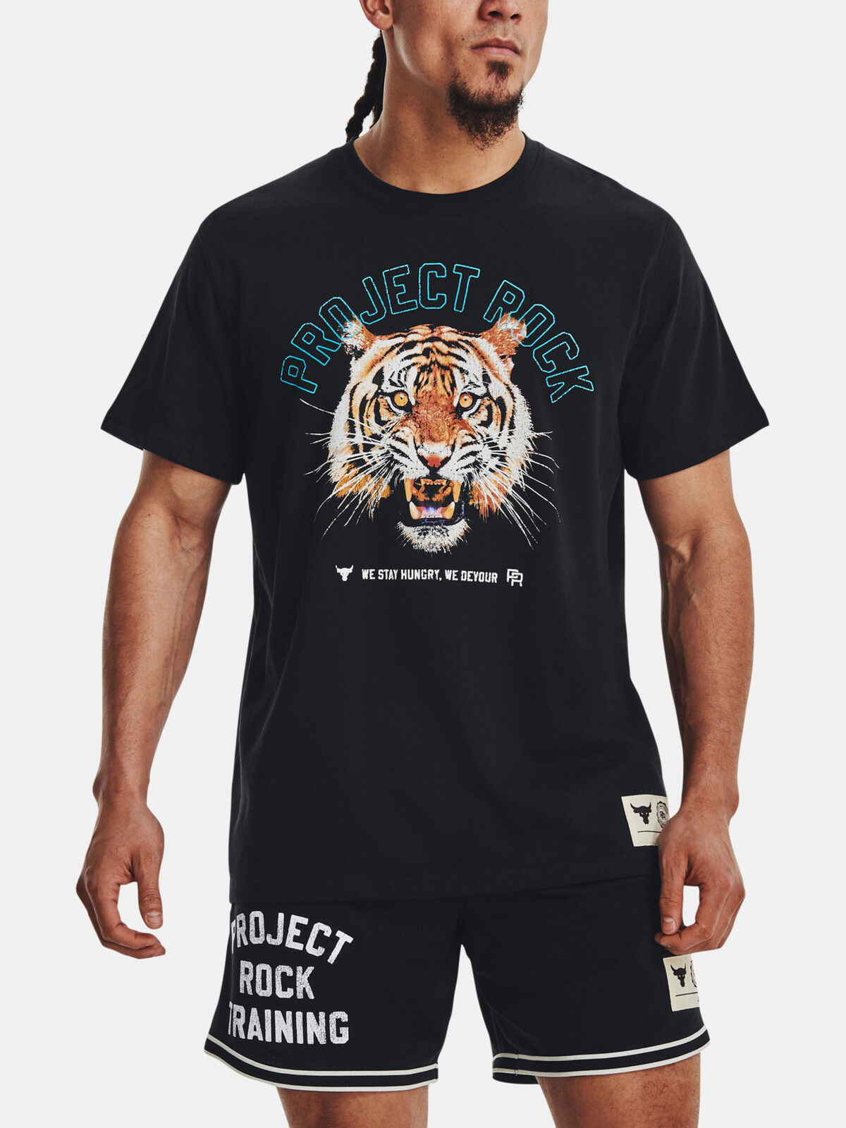 Under Armour T-Shirt UA PJT ROCK CHAMPION HW SS-BLK - Mens