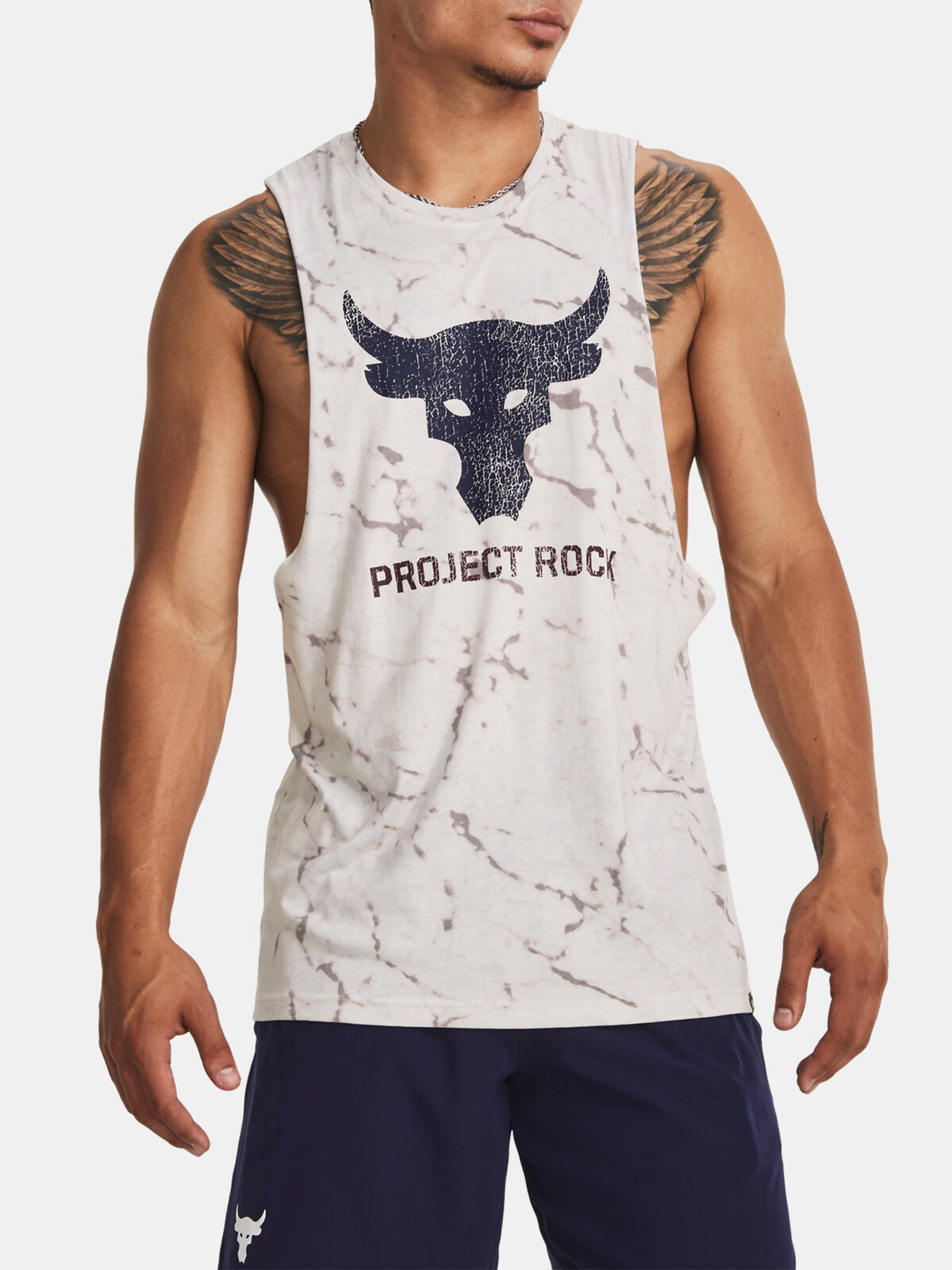 Under Armour Tank Top UA PJT ROCK BRAHMA BULL TANK-GRN - Mens