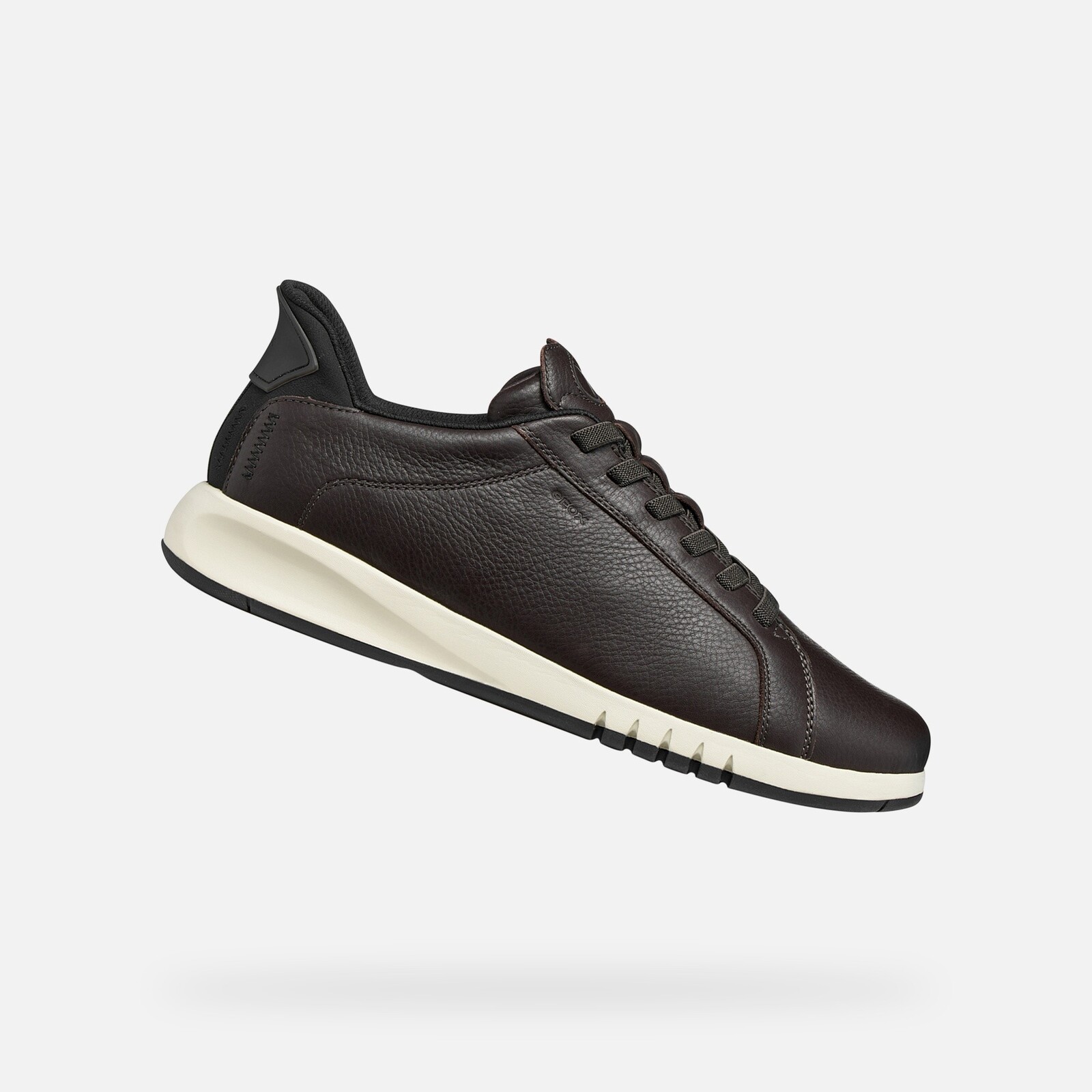 Dark Brown Men's Sneakers Geox Aerantis Plus Fast in - Mens