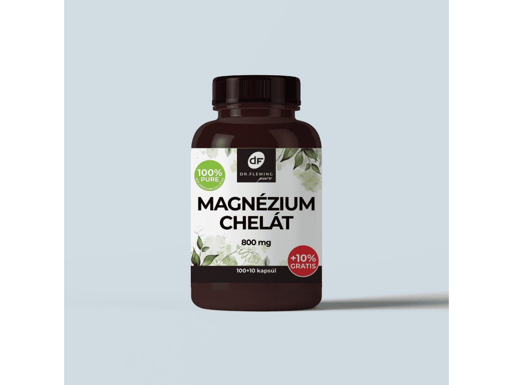 Magnézium Chelát 800mg - 110 kapsúl - Dr. Fleming