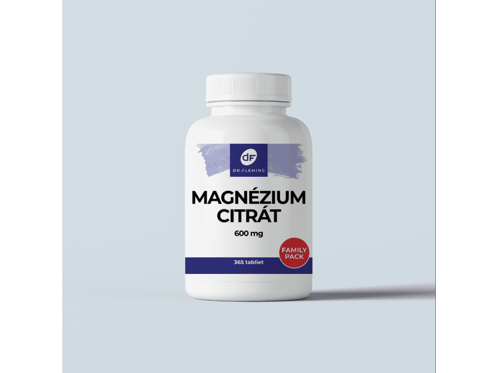 Magnézium Citrát 600 mg - 365 tabliet - Dr. Fleming
