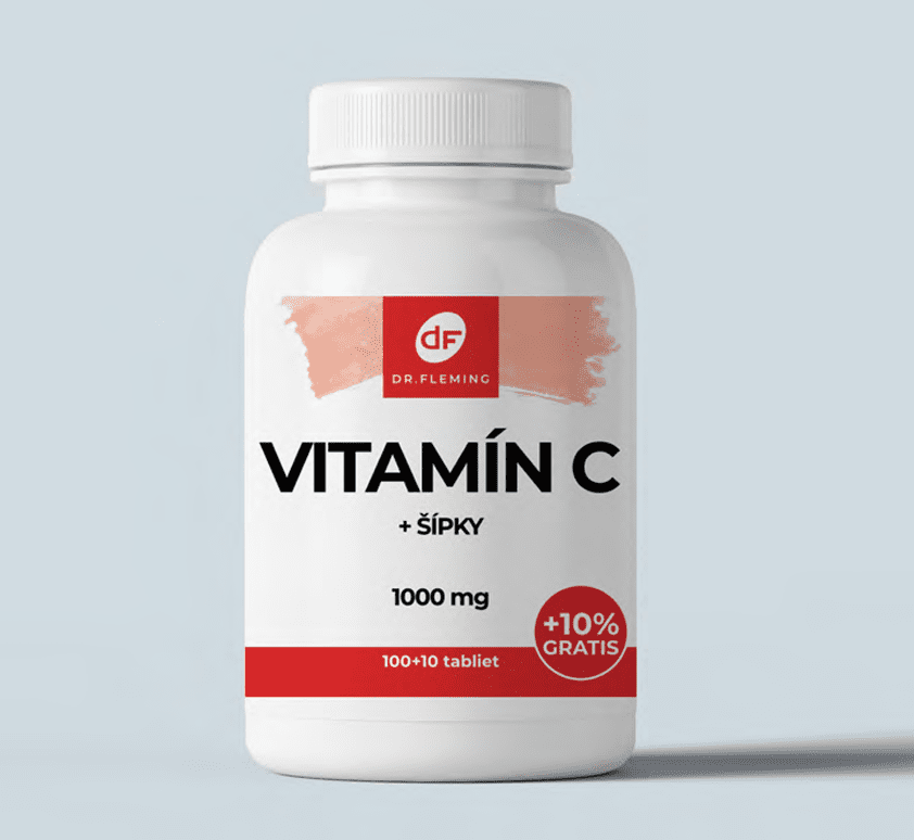 Vitamín C 1000 + Šípky - 110 tabliet - Dr. Fleming